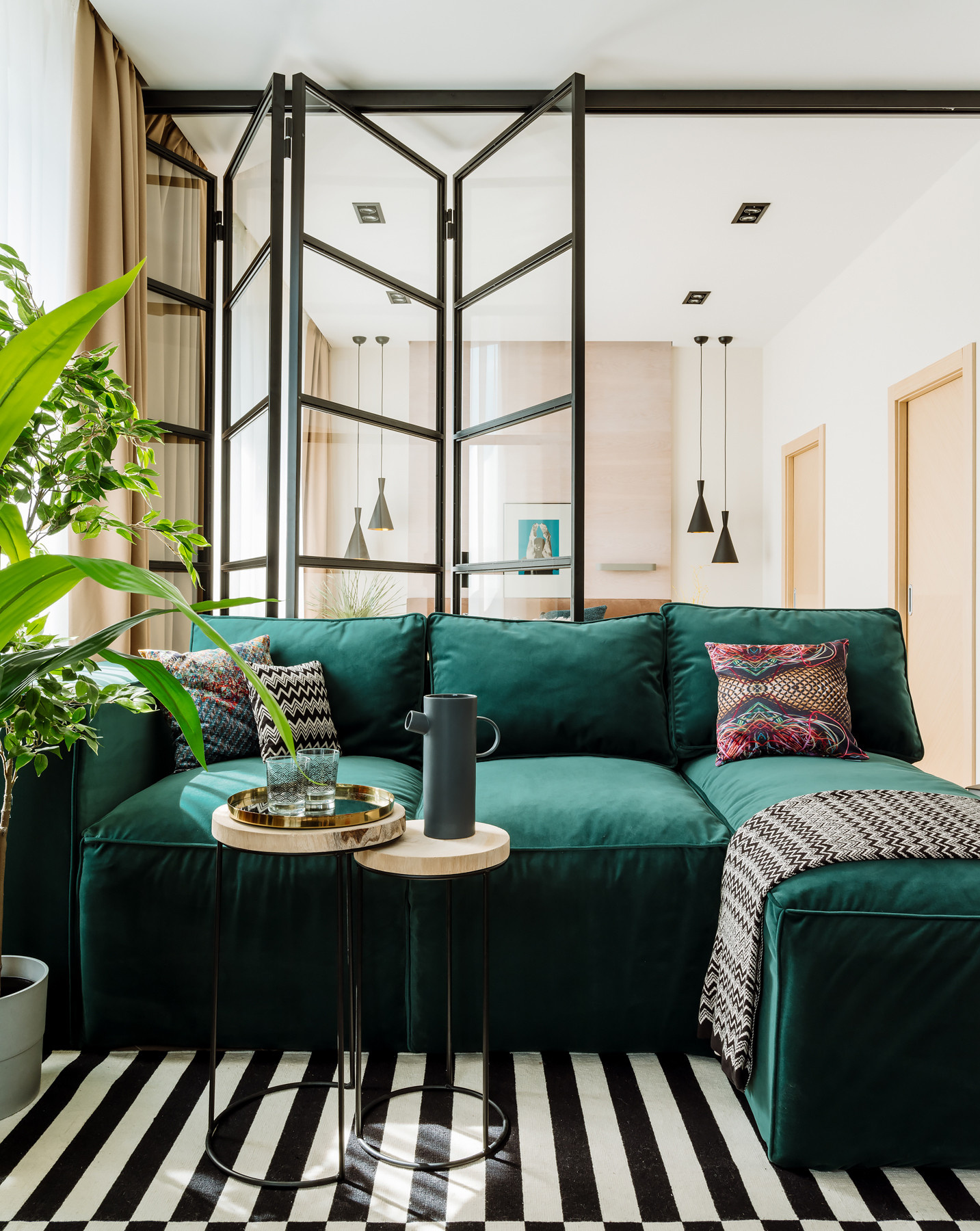 Houzz тур: Интерьер в оттенках... соседних панельных домов