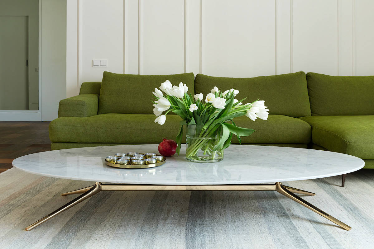 Houzz тур: Квартира с цветными... потолками