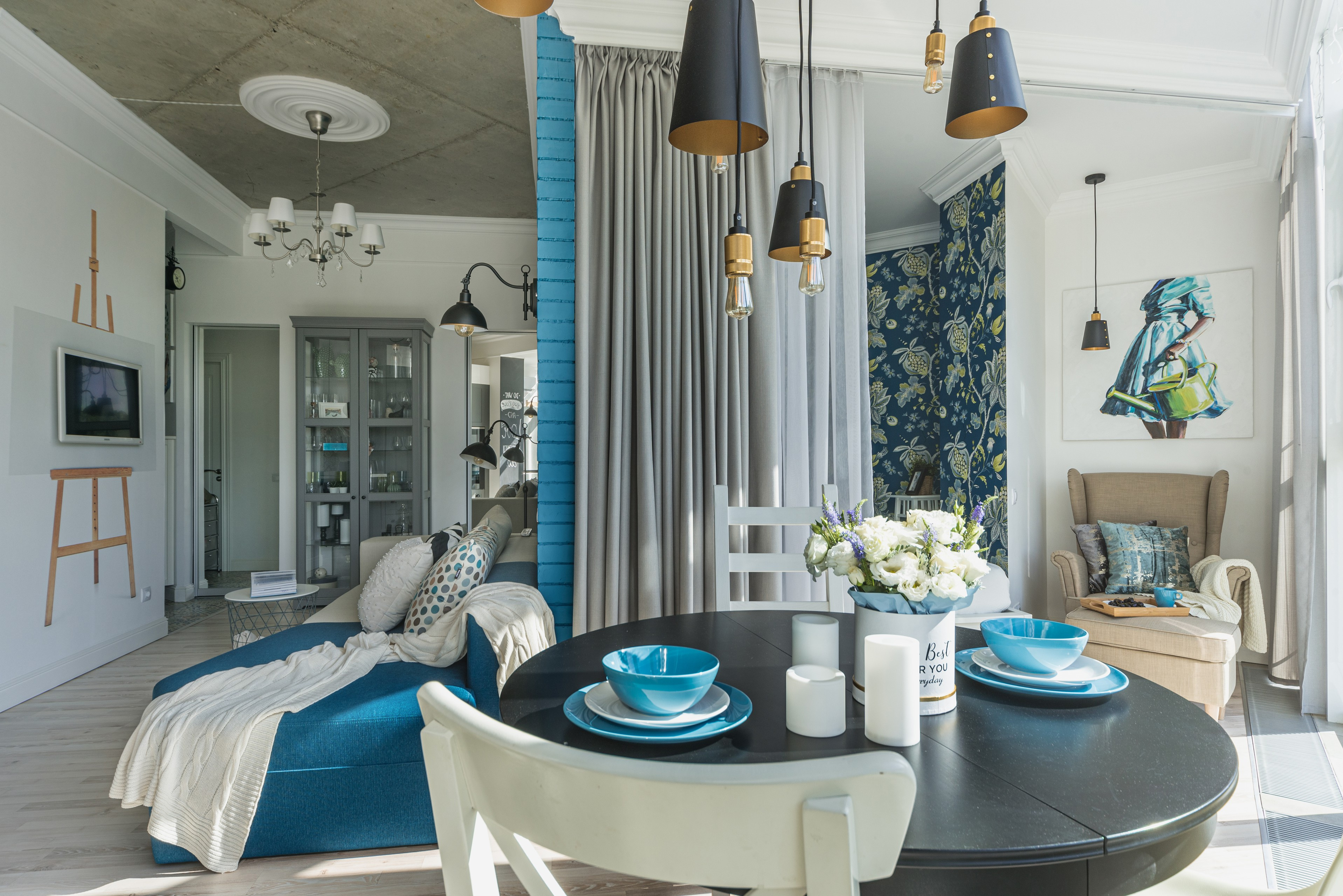 В гостях: Квартира с диагональными стенами