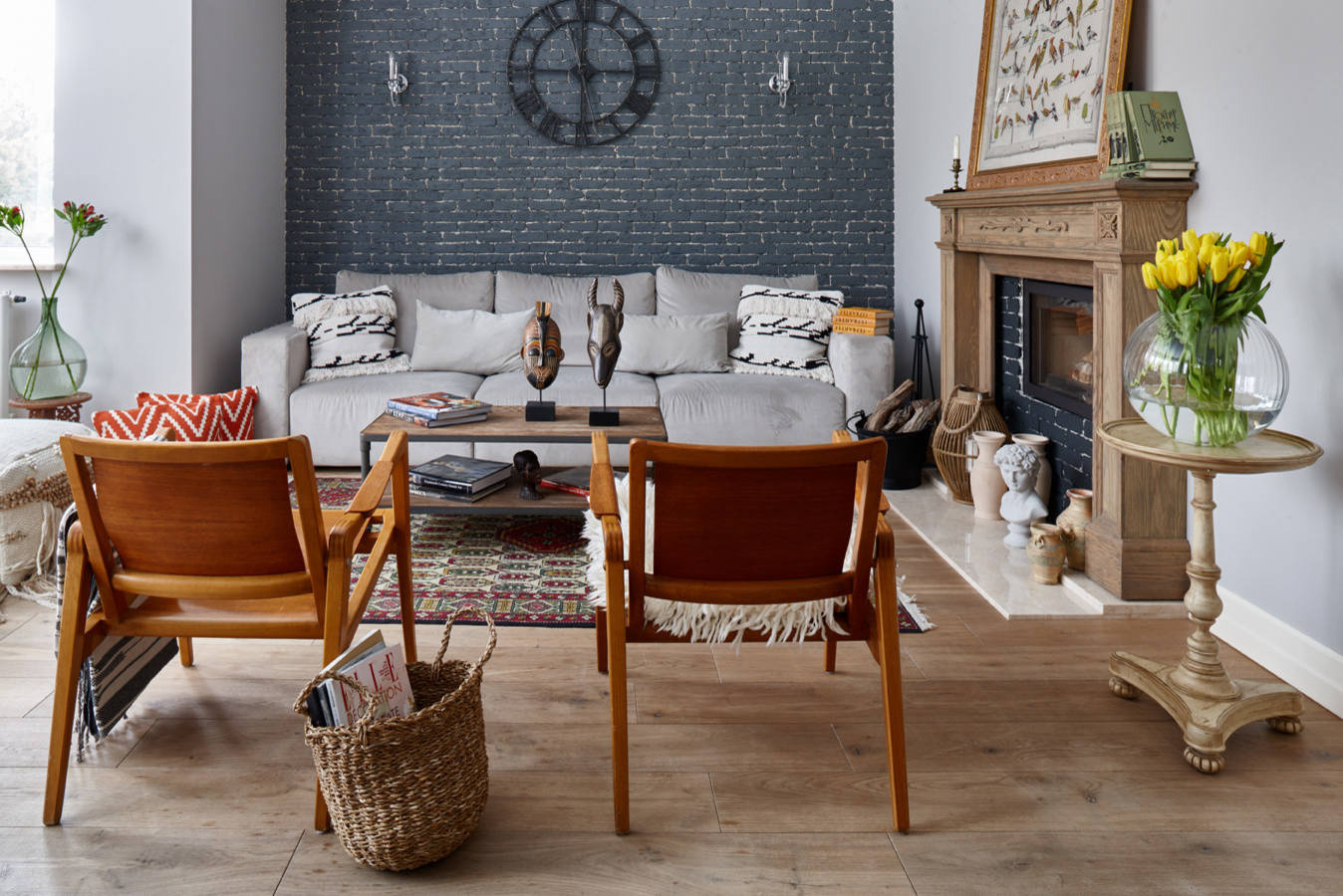 В гостях: Винтажные каре в доме дизайнера на Новой Риге