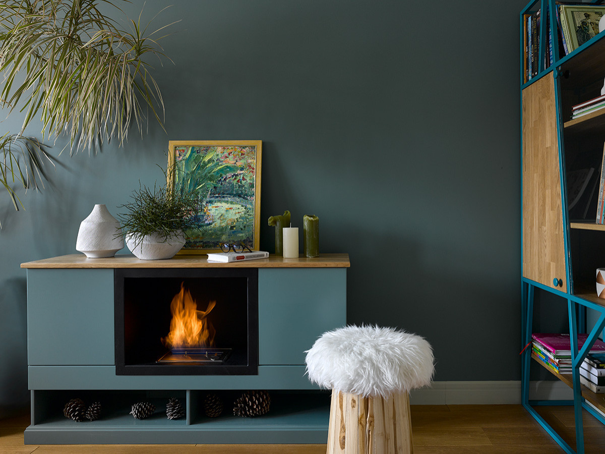 Фотоохота: Темно-зеленые стены — 21 идея