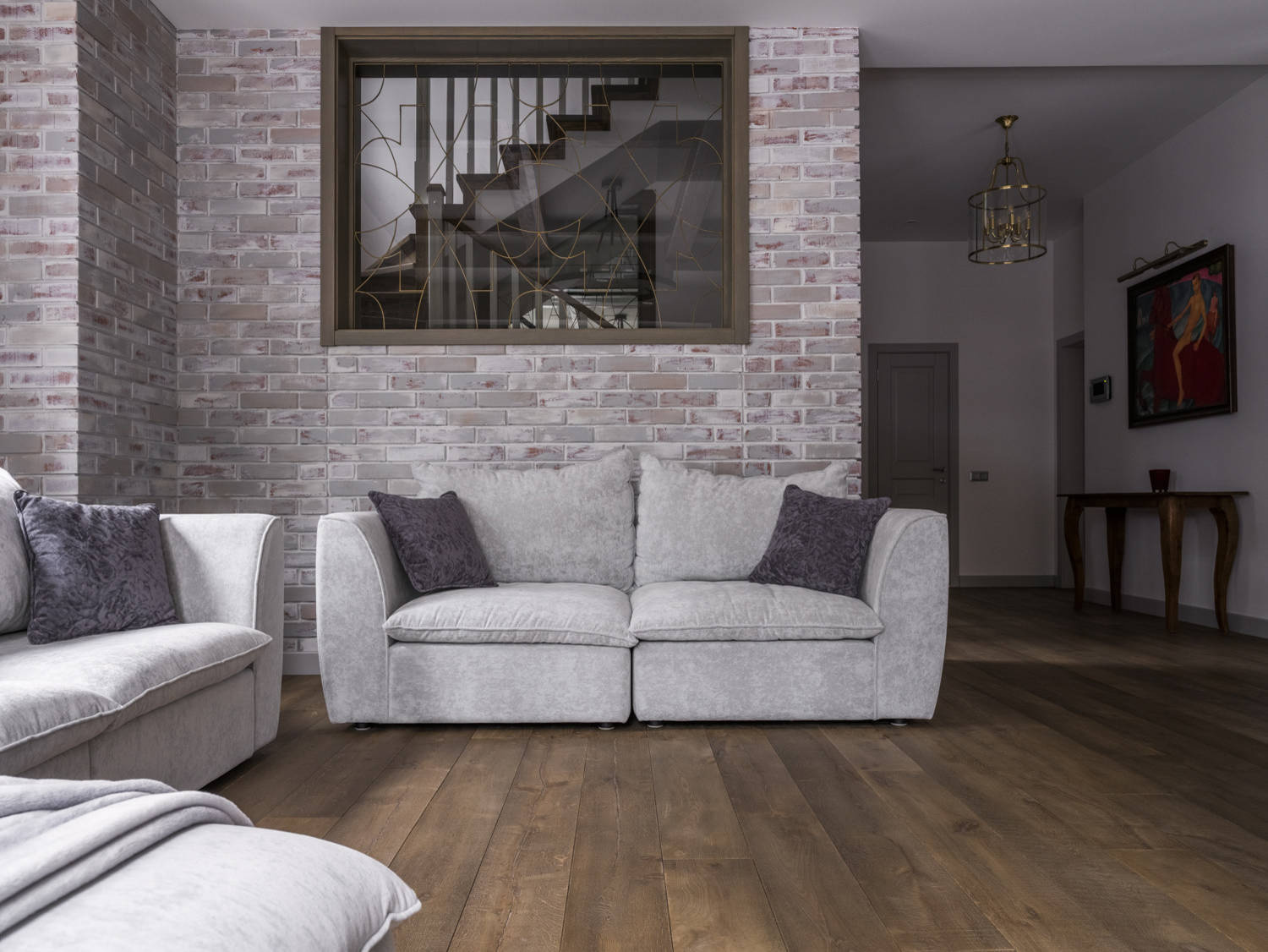 Houzz тур: Дом из седого кирпича