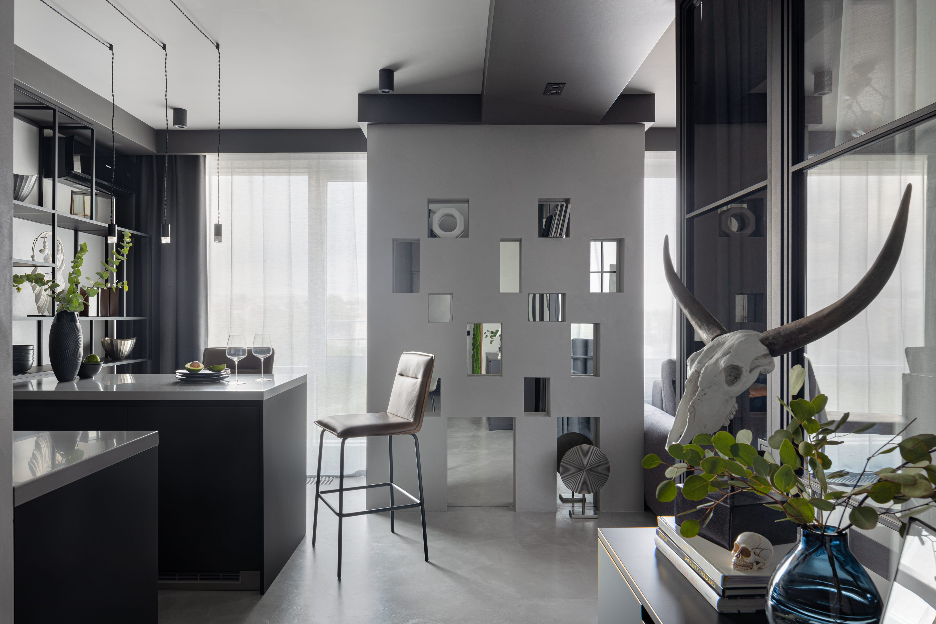 Houzz тур: Мини-лофт, вдохновленный парком Хай-Лайн