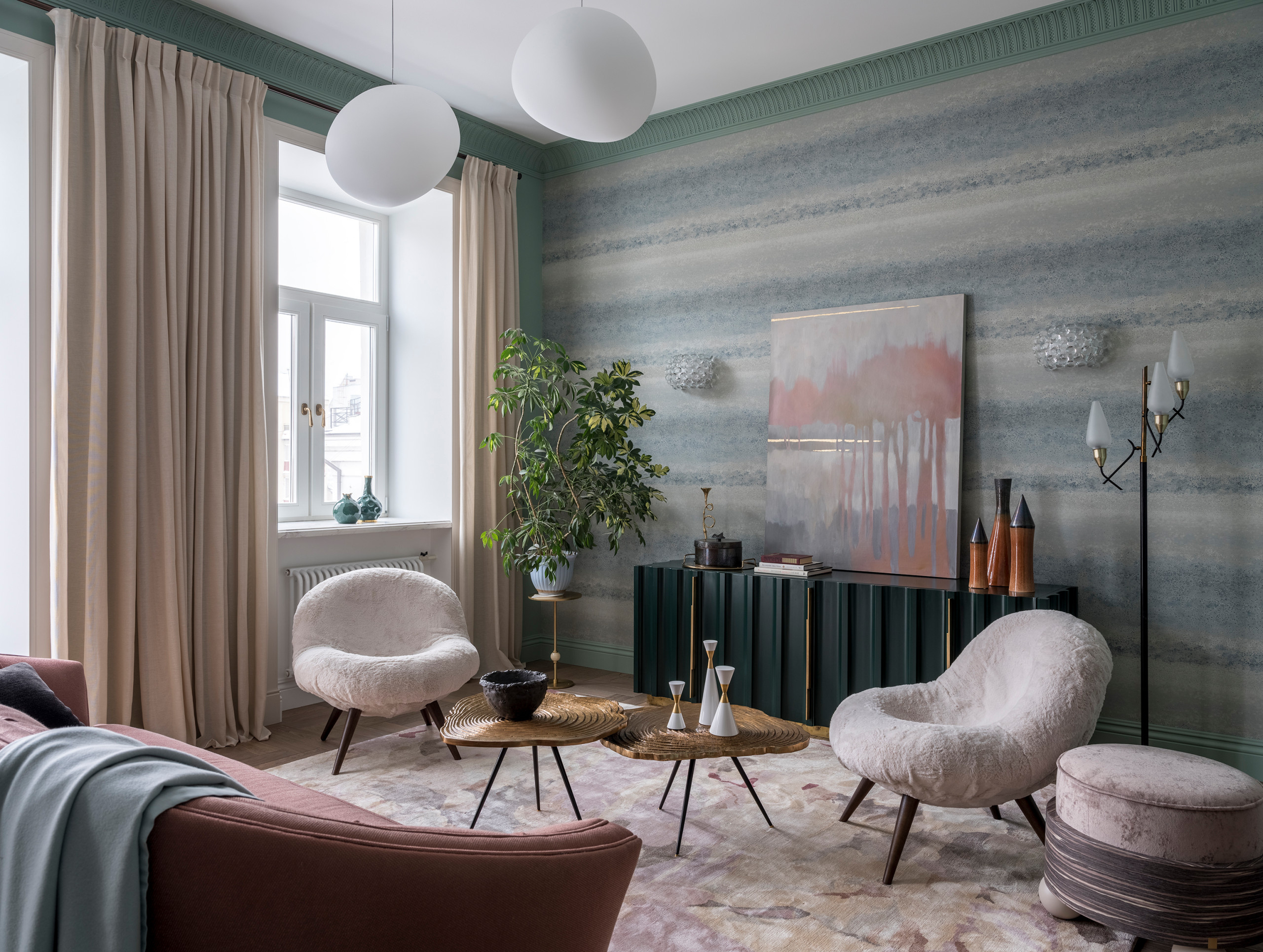 Houzz тур: Квартира в бывшем доходном доме 1912 года