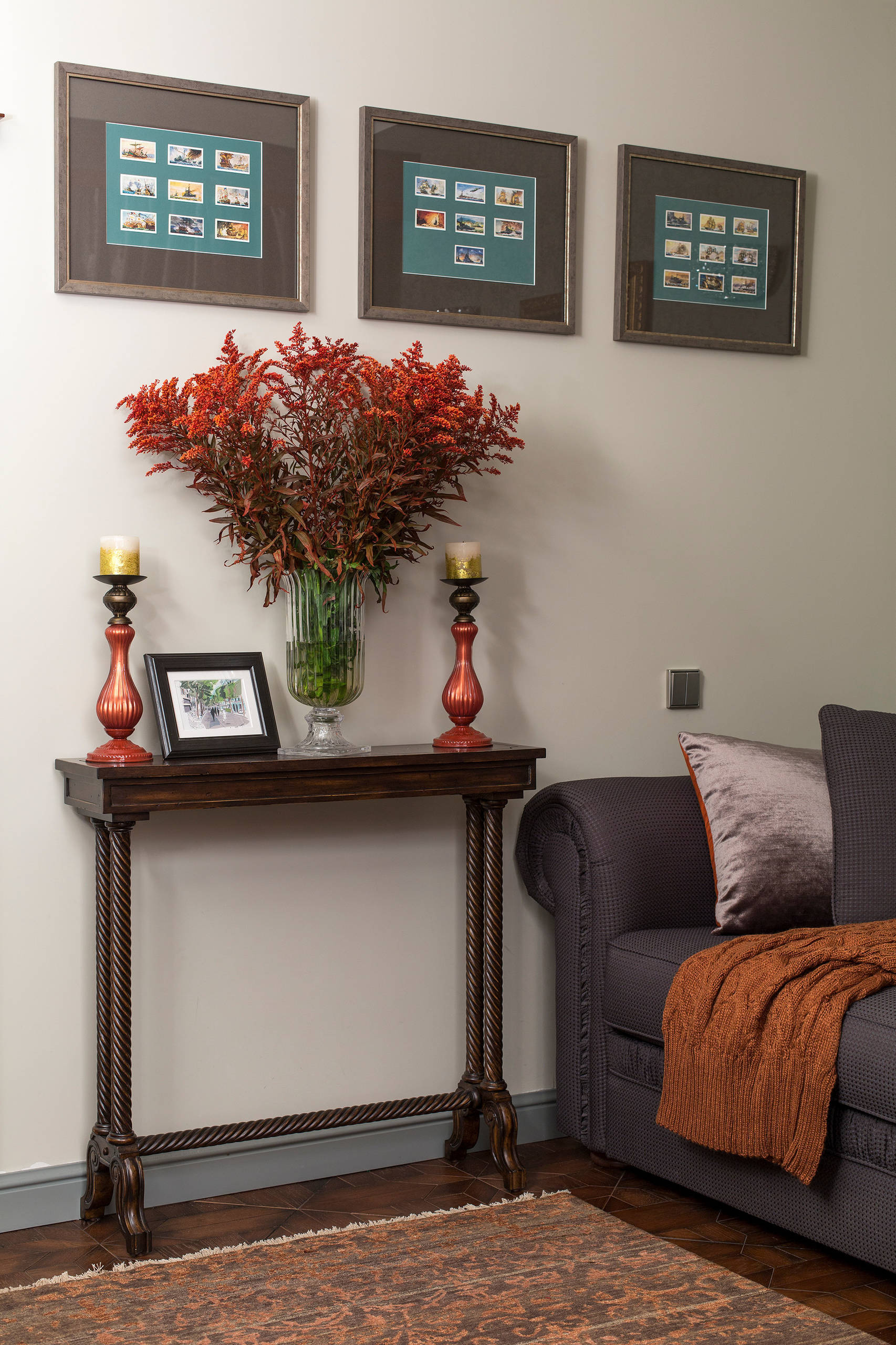 Houzz тур: Квартира с кессонами и кофейным уголком