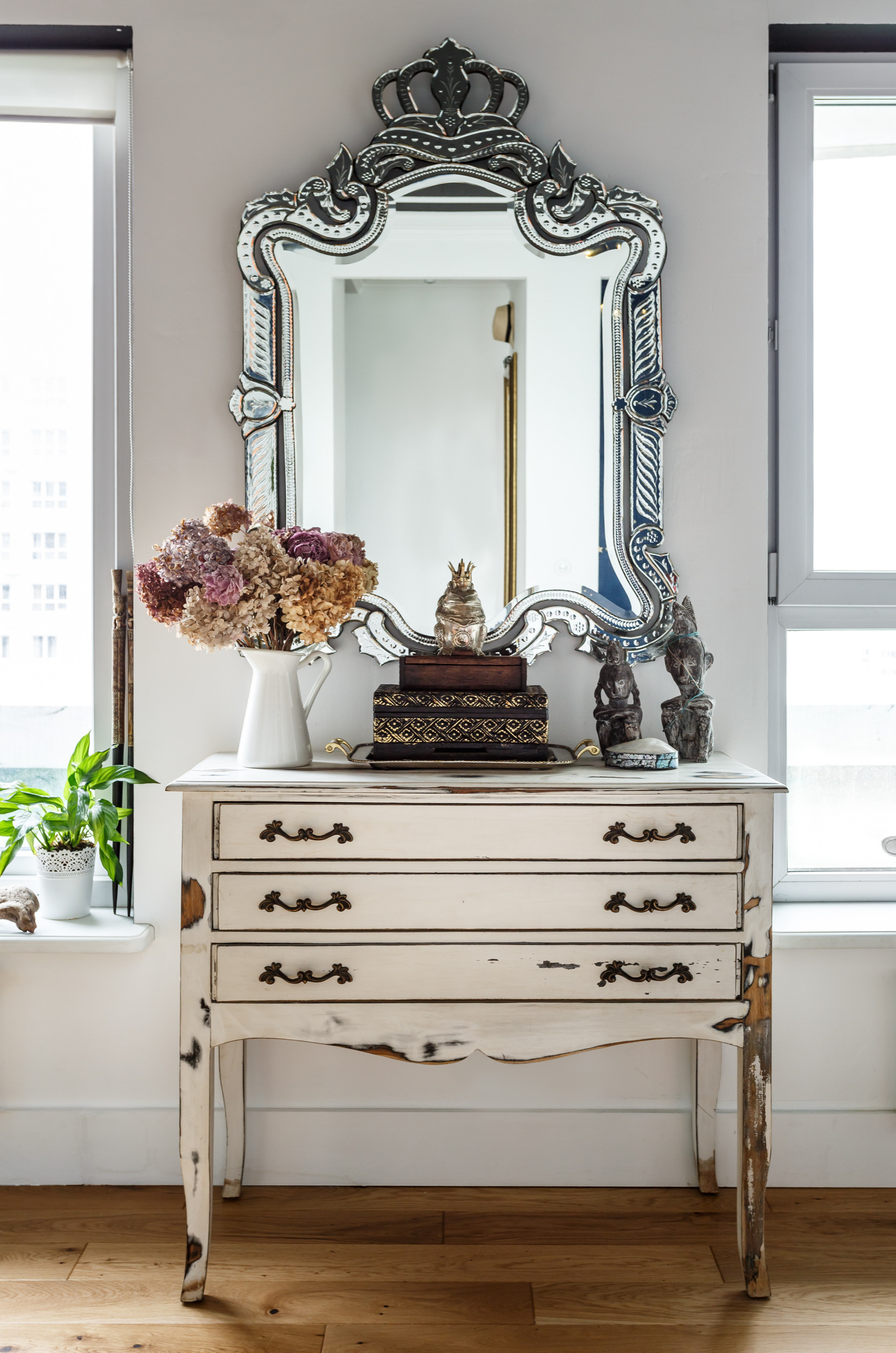 Houzz тур: Квартира с черным потолком