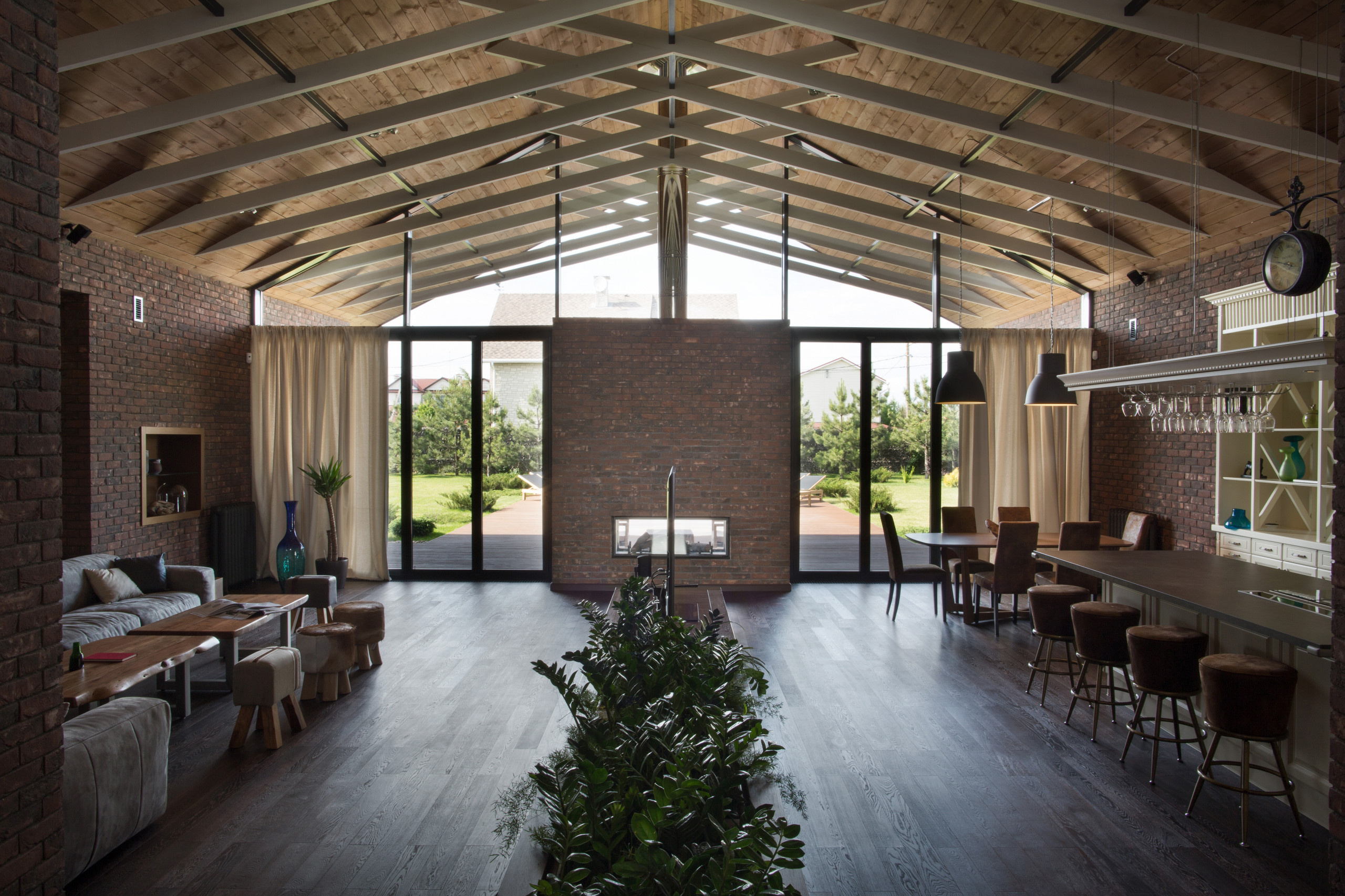 Houzz тур: 14 комнат на единственном этаже — дом под Ростовом