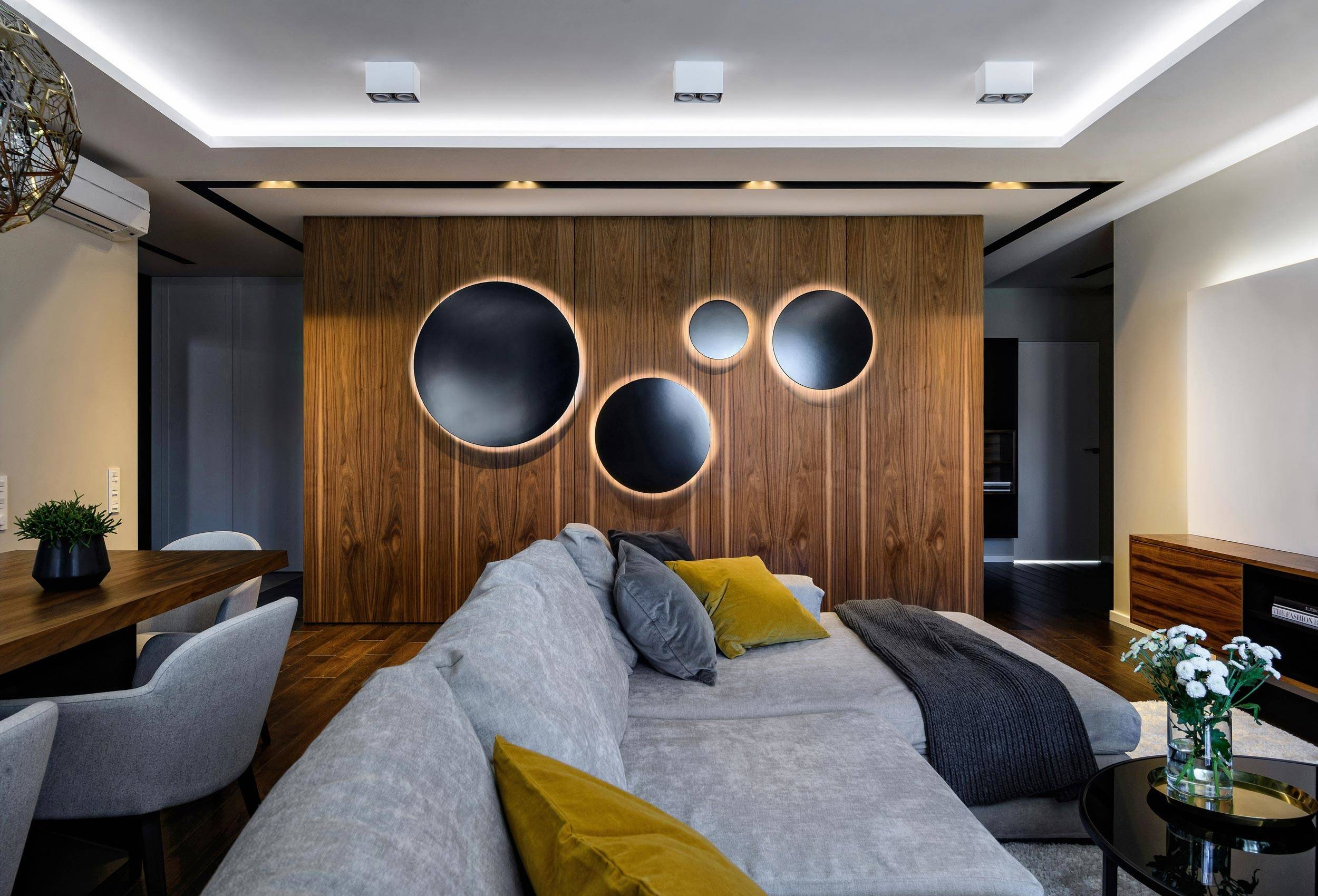 Houzz тур: Квартира с авторскими светильниками в Новосибирске