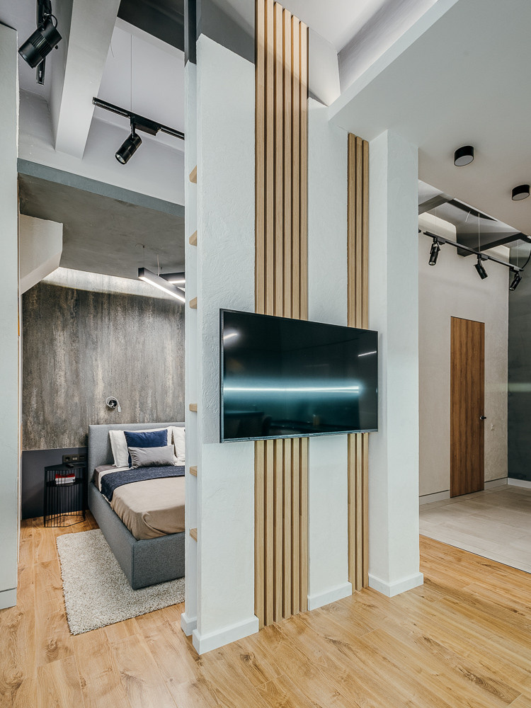 Есть задача: Спальня в гостиной