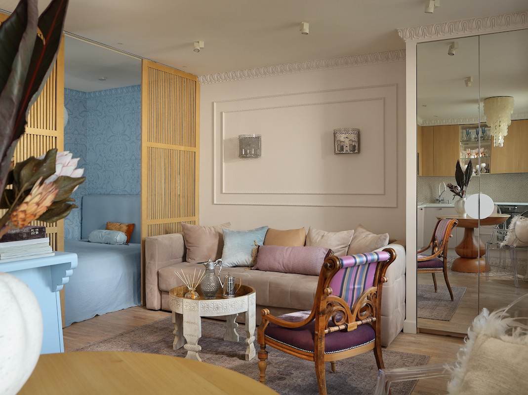 Houzz тур: 36 кв.м — Марокко и Бали в московской «однушке»