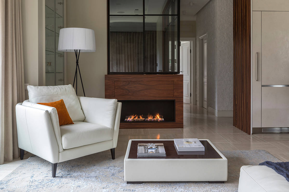 Houzz тур: Квартира с телевизором, которого не видно