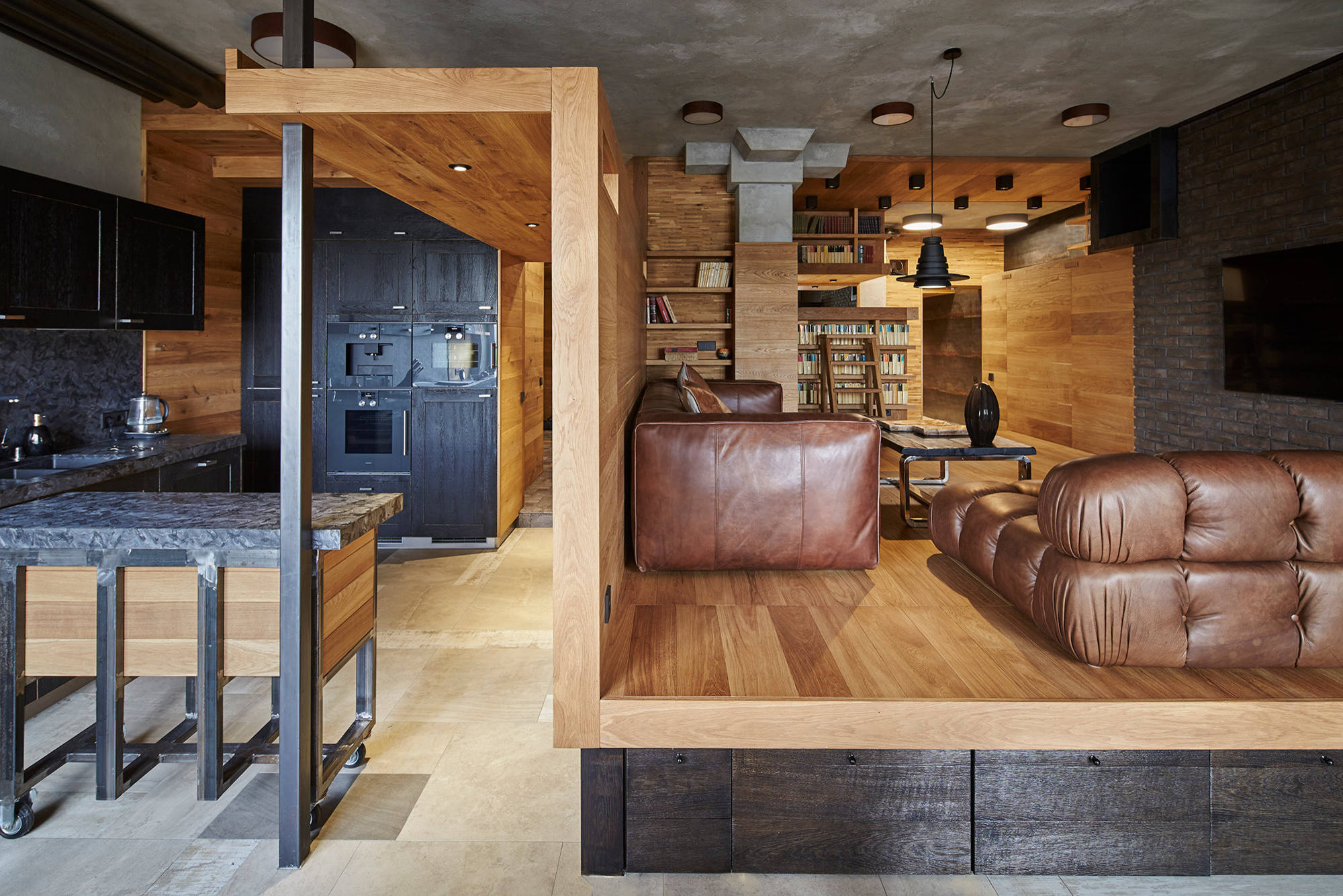 Houzz тур: Квартира, в которой буква Z организует пространство