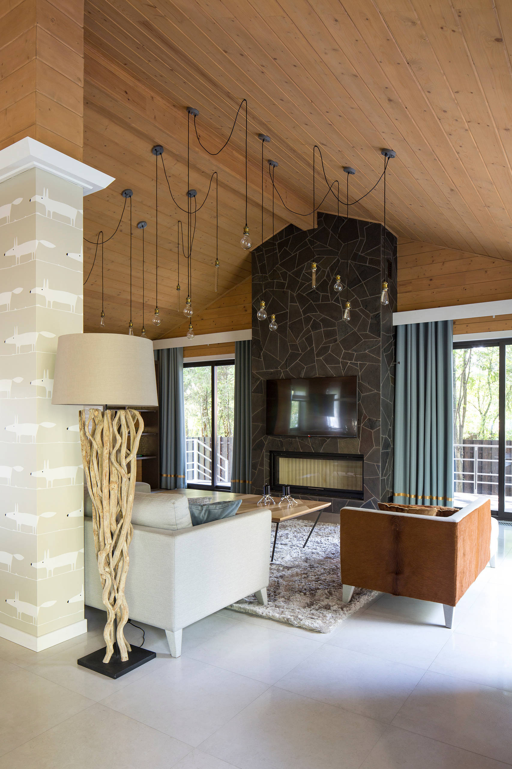 Houzz тур: Зигзаги на подмосковной даче