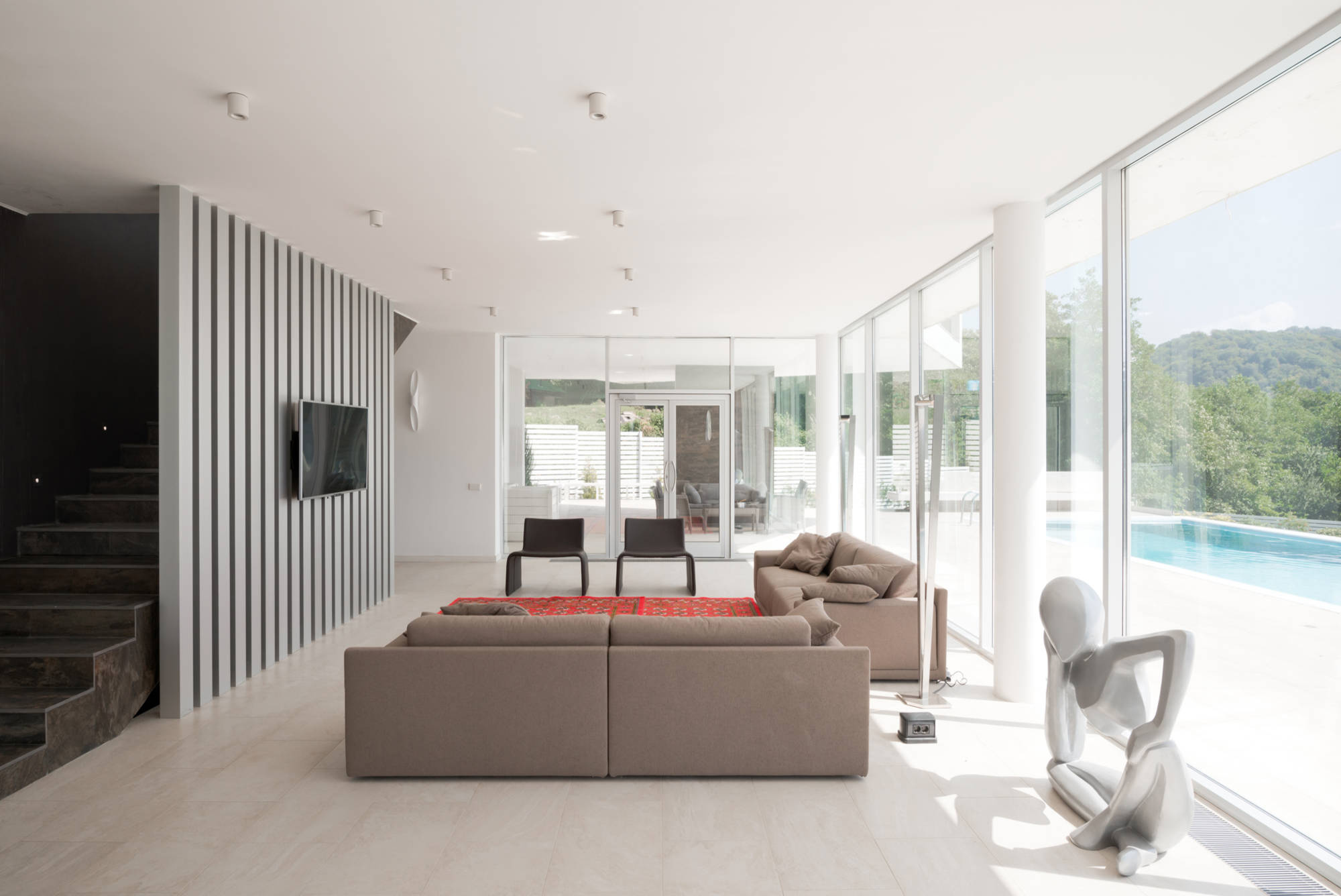 Гостиная в стиле минимализм