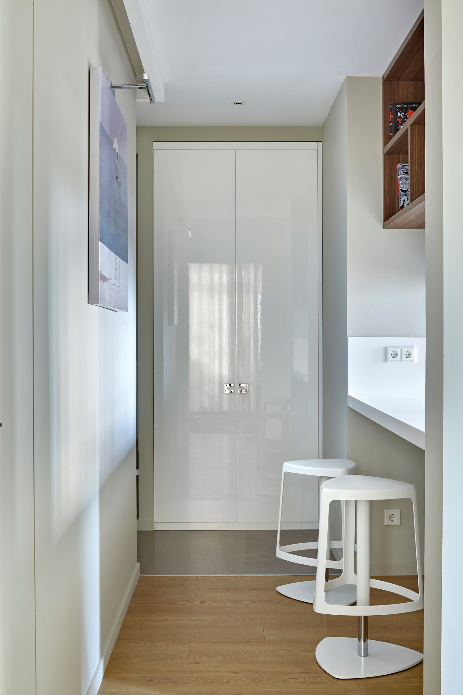 Houzz тур: Квартира со скандинавским дизайном и треугольными узорами