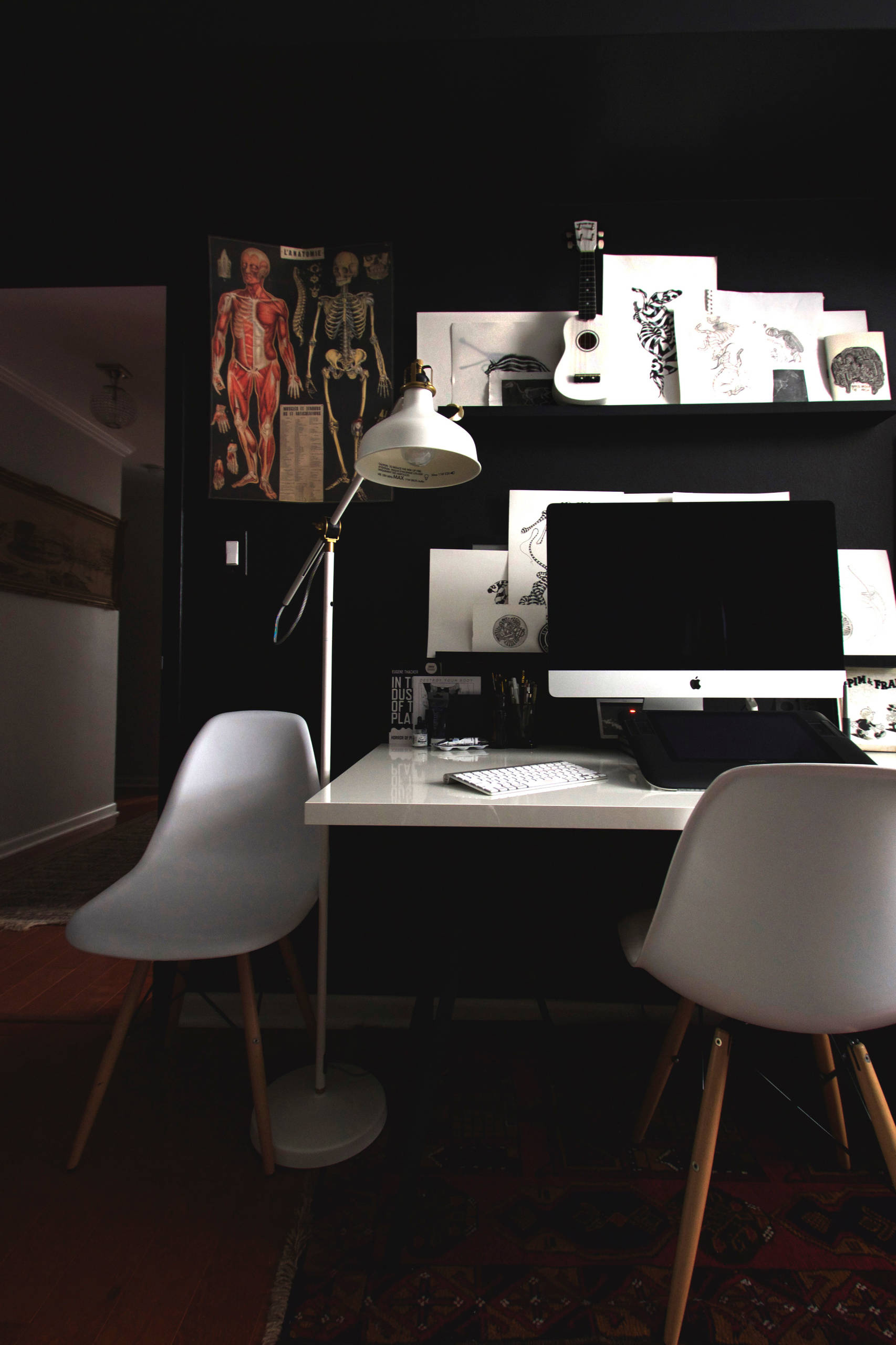 Фотоохота: 75 идей по обустройству домашнего мини-офиса