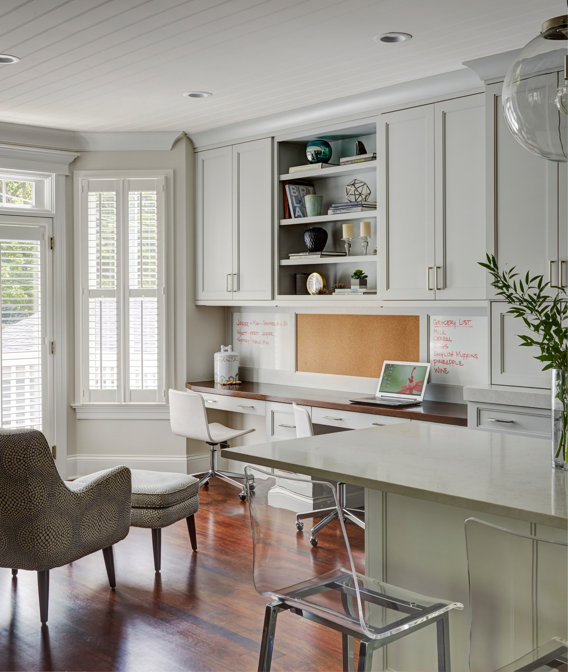 Фотоохота: Мини-кабинет на кухне