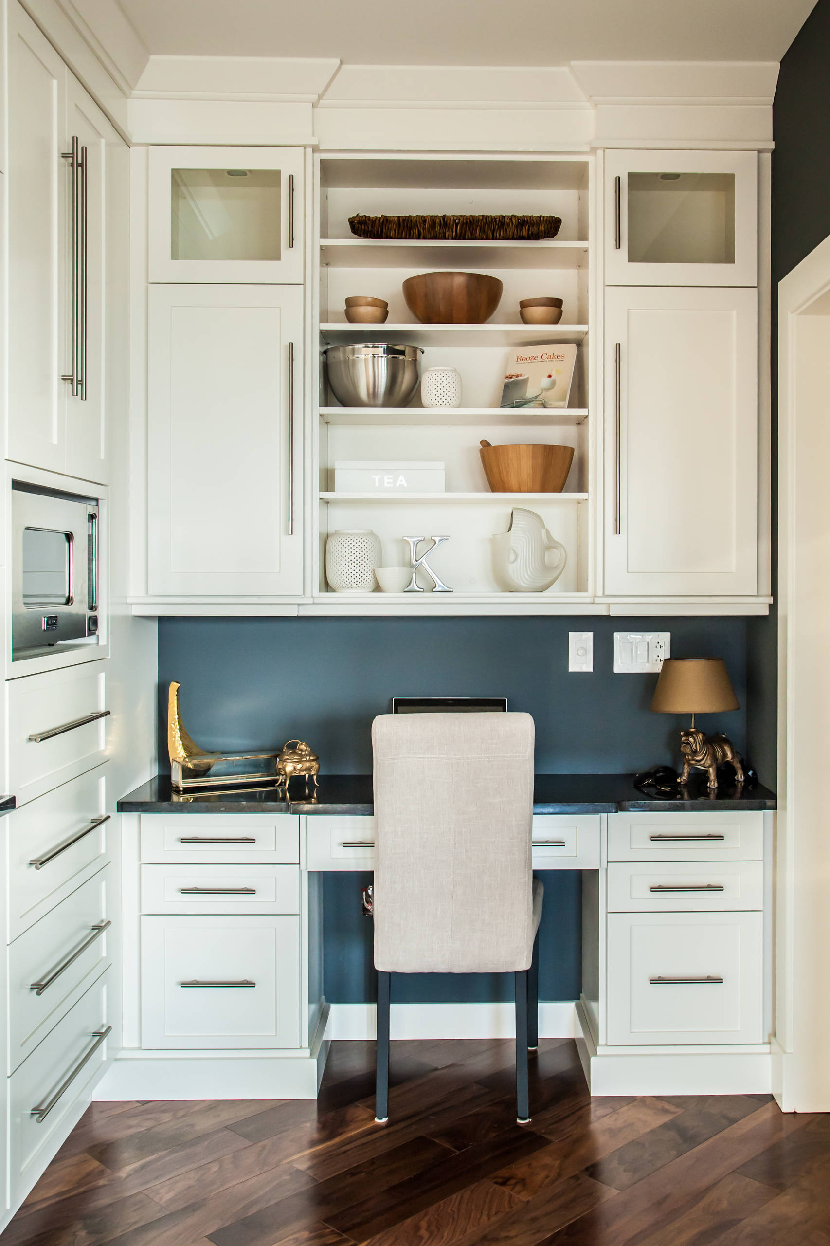 Фотоохота: Мини-кабинет на кухне