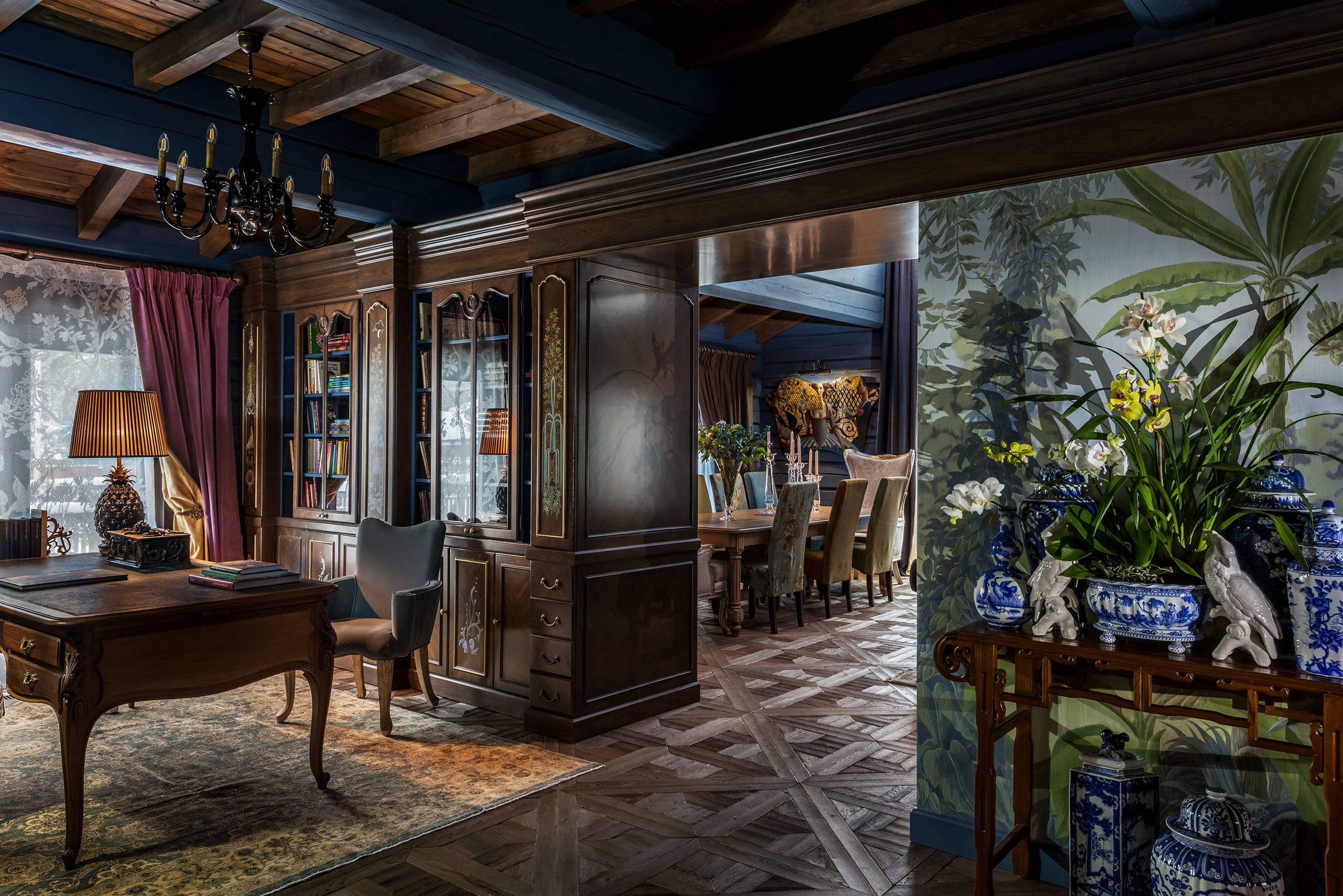 Houzz тур: Французский дух и шинуазри в Подмосковье