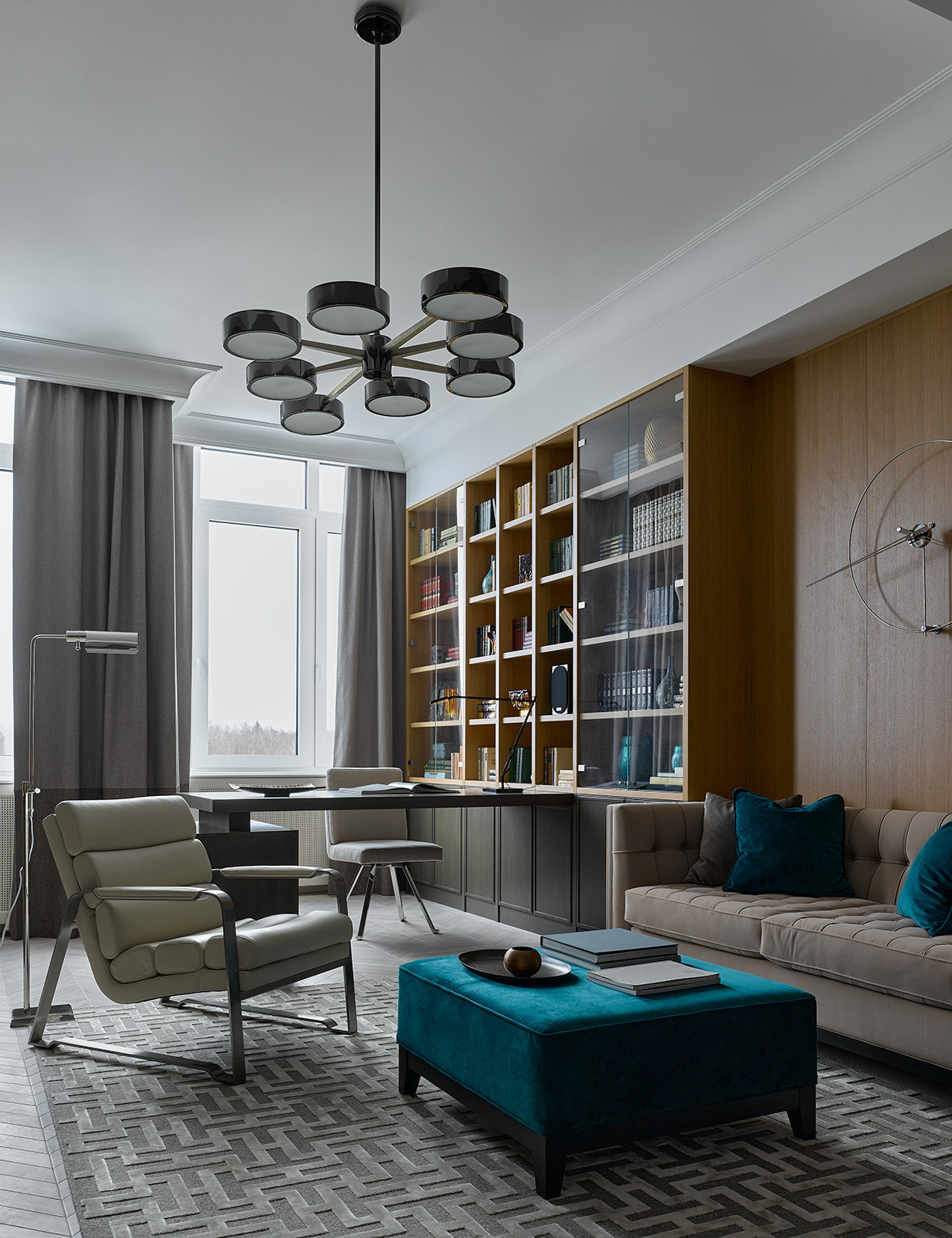 Houzz тур: Квартира с присоединенным техническим этажом