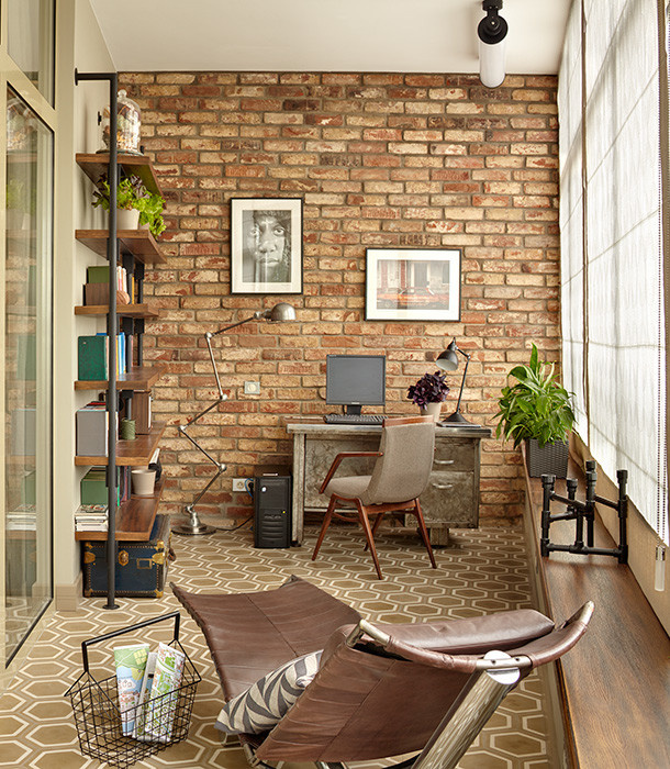 Houzz тур: Винтаж и яркая этника в московской квартире