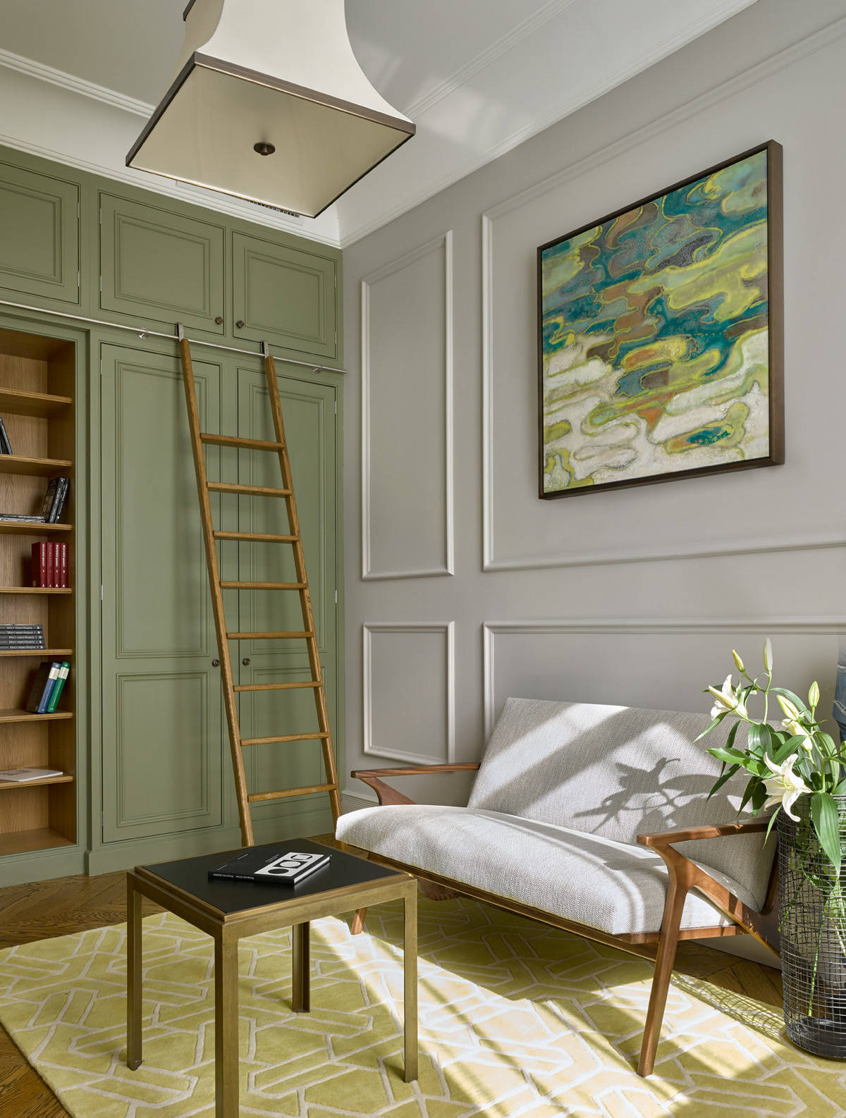 Цвета: Как использовать зеленый цвет в интерьере