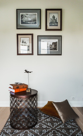 Houzz тур: Романтичный фьюжн в квартире для большой семьи