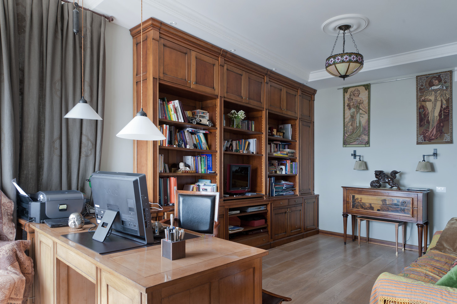 Houzz тур: Квартира на Соколе с коллекцией живописи