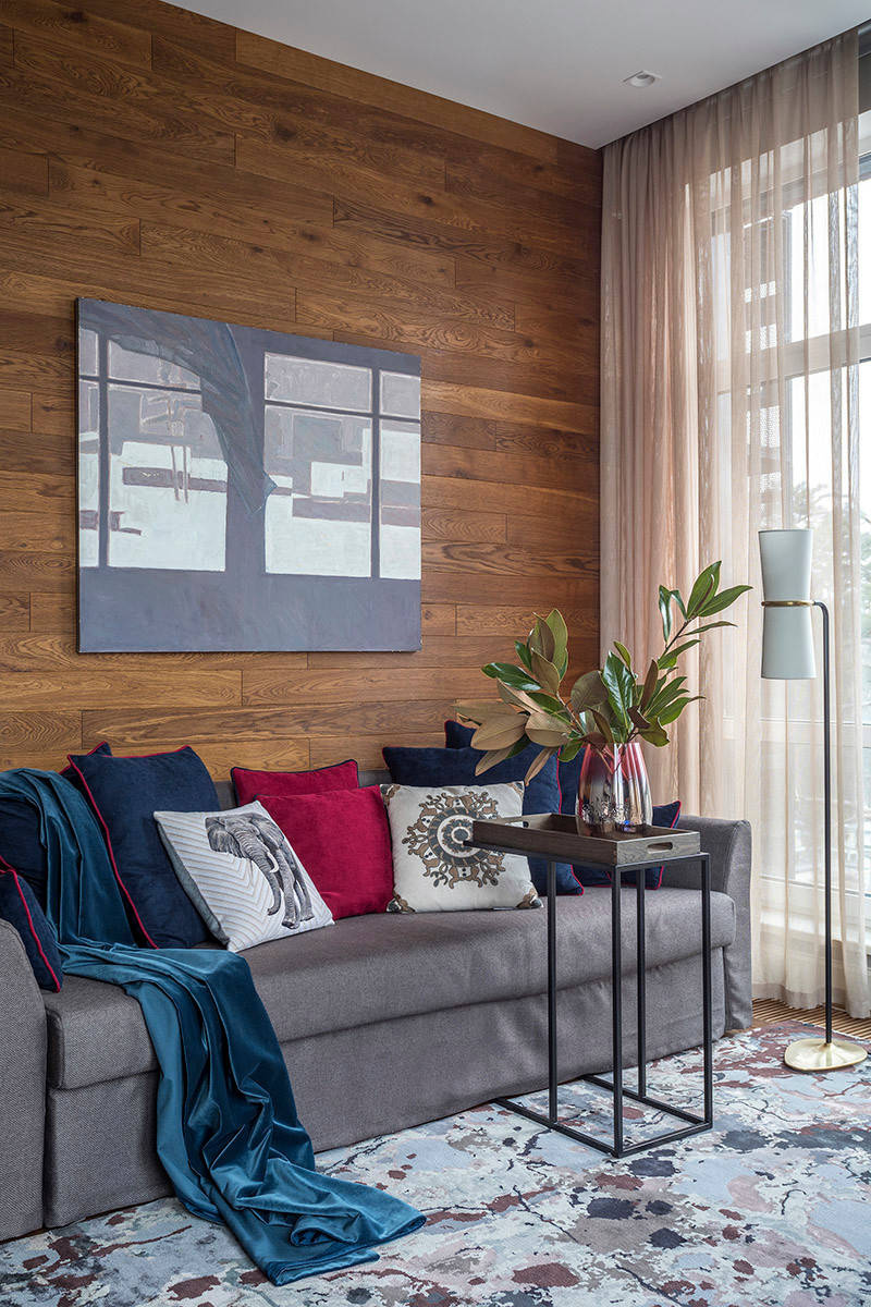 Houzz тур: Интерьер с бирюзовыми акцентами