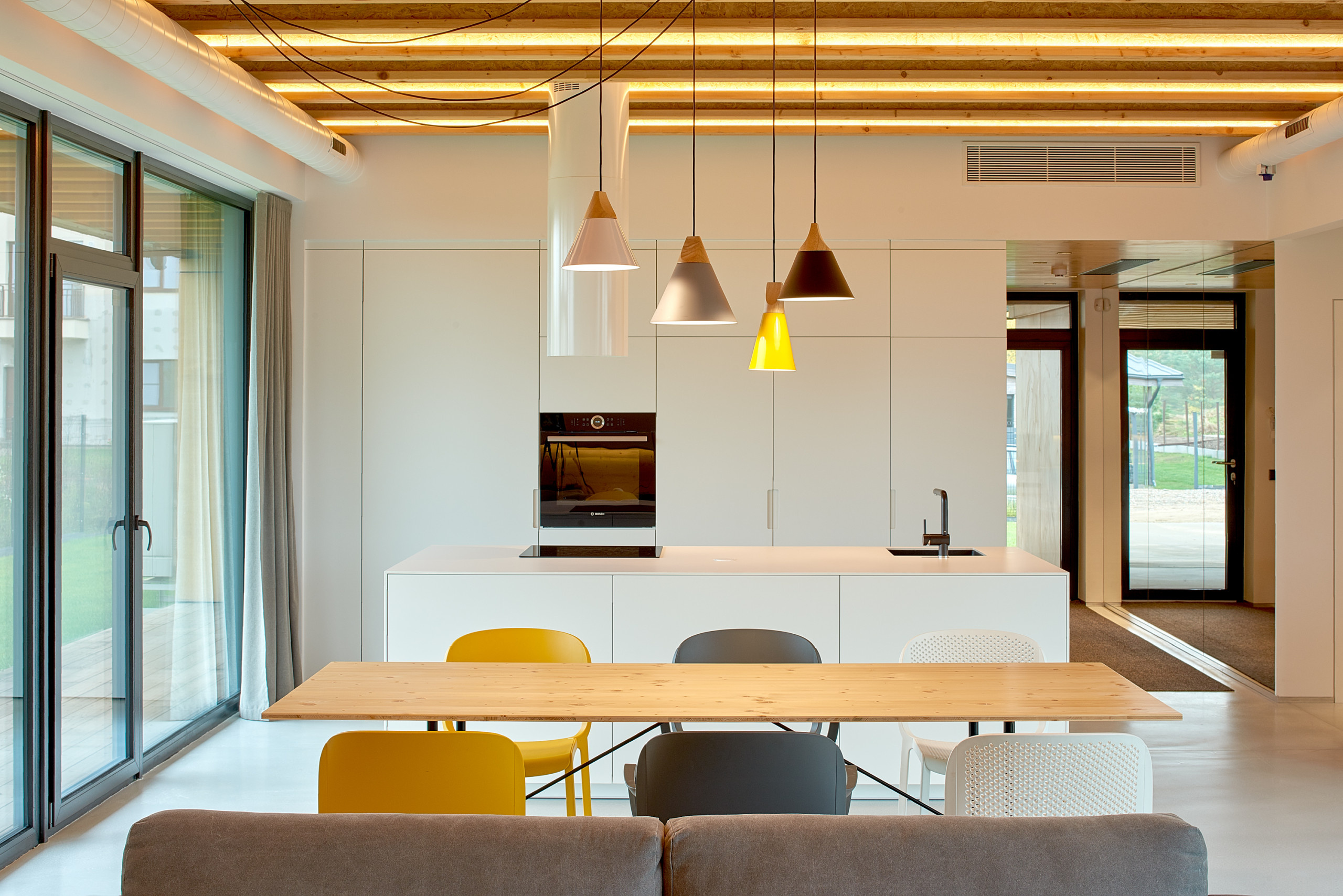 Houzz Литва: Дом на окраине Вильнюса, куда приходят олени