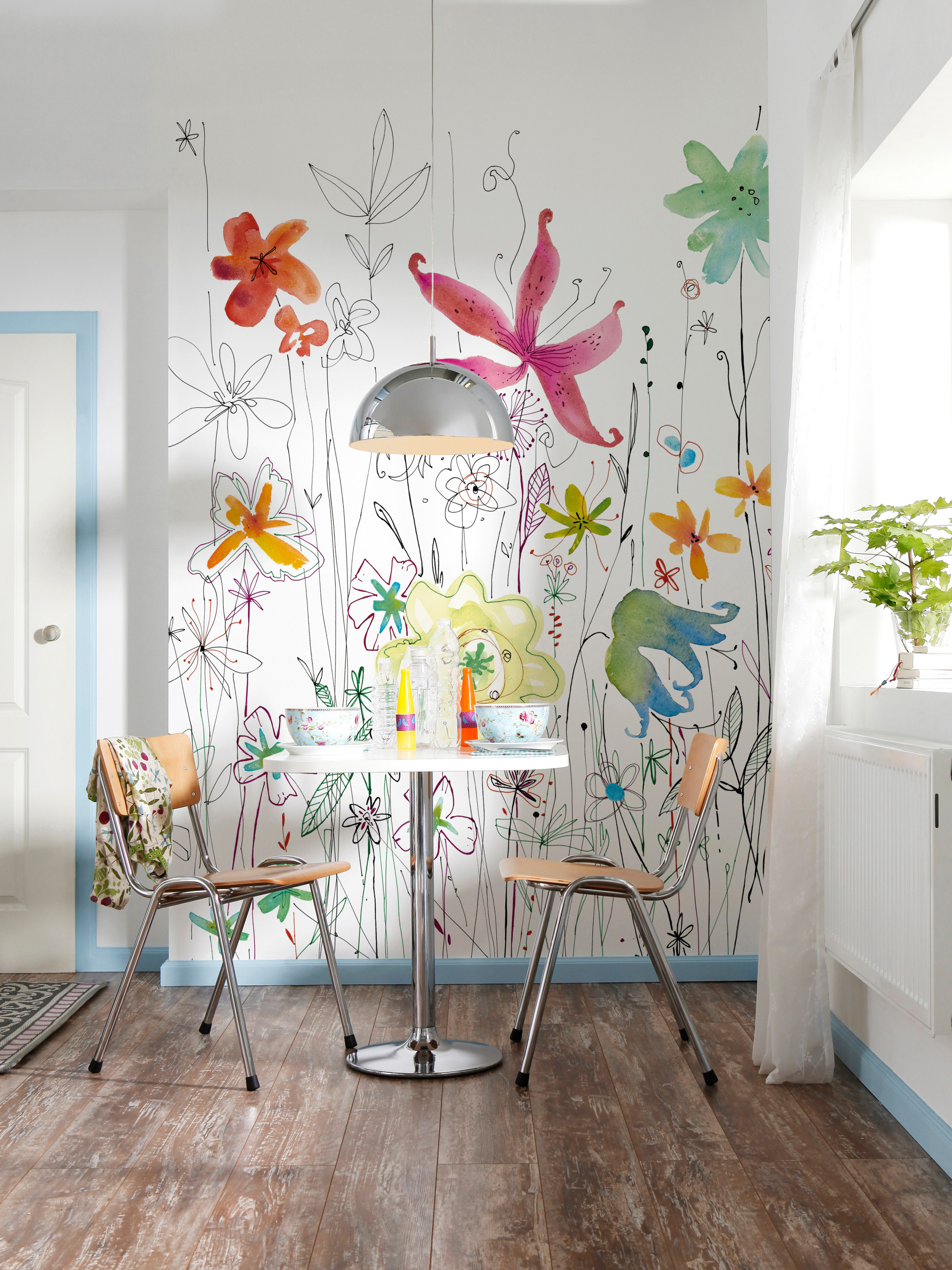 Вечная проблема: Обои или краска?