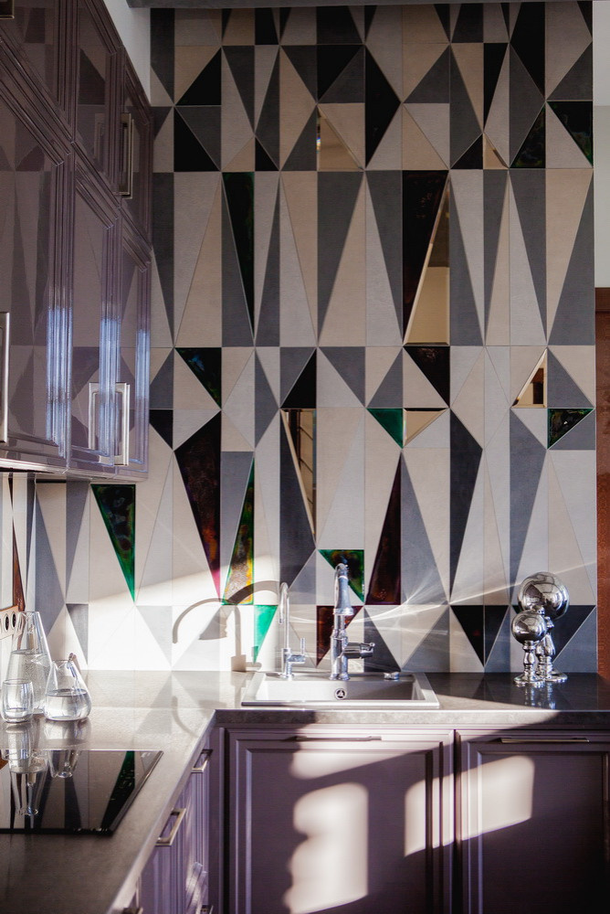 Кухонный фартук из плитки: Как не ошибиться с цветом и укладкой