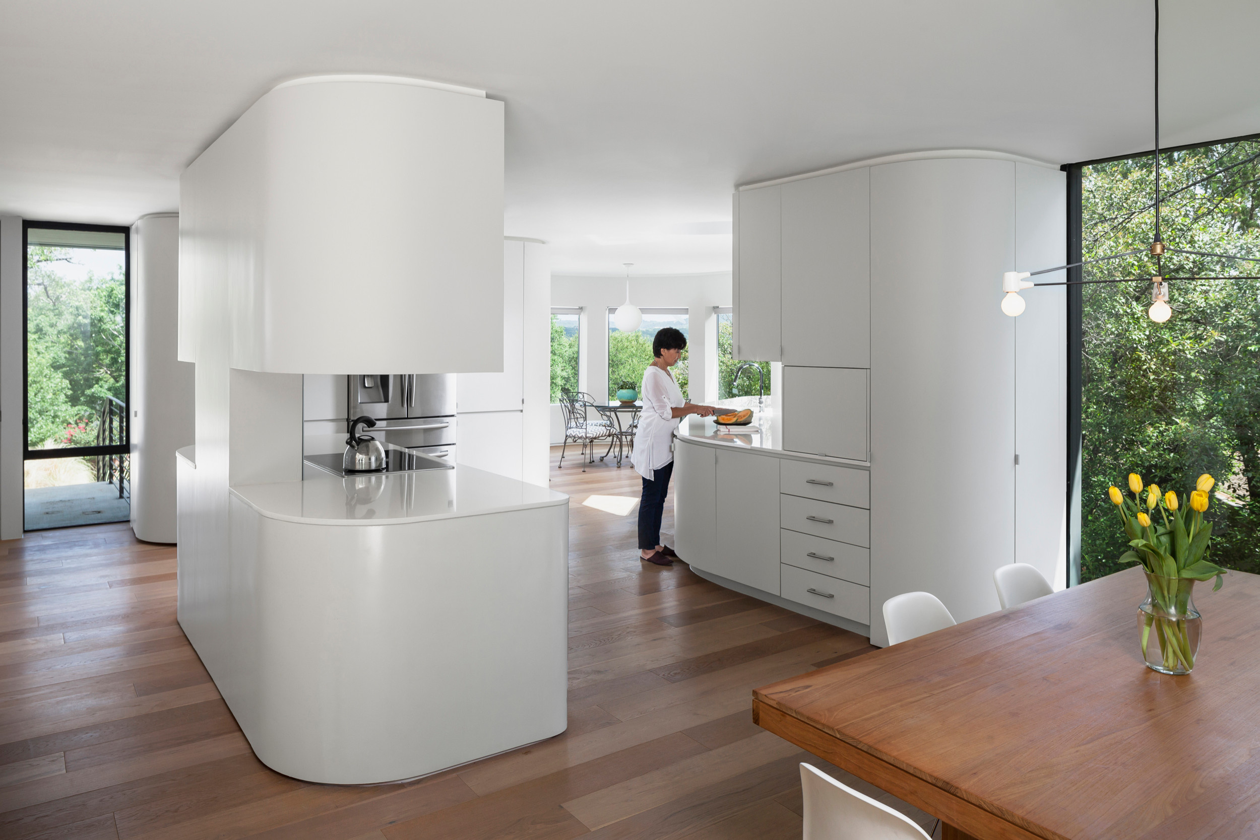 Просто фото: Кухни с внутренним окном