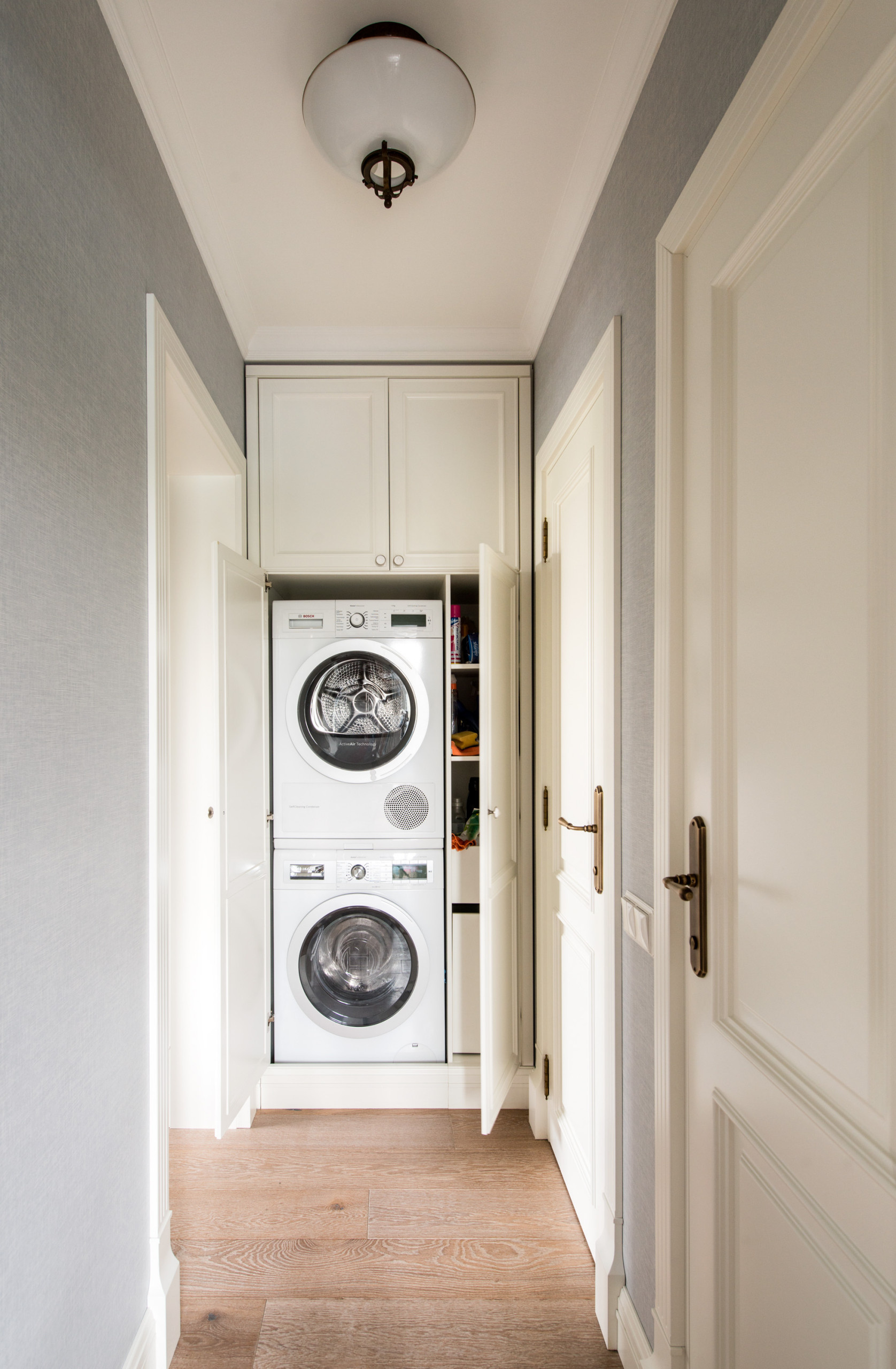 Вопрос: Где сушить белье, если не «на веревочке»?