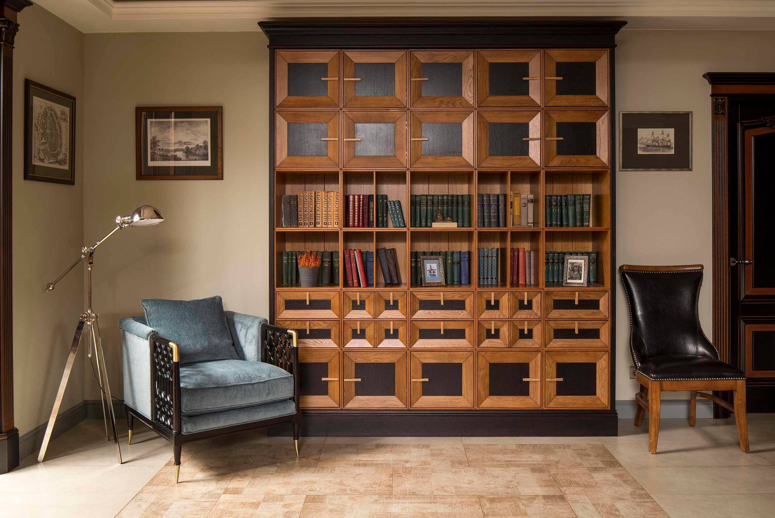 Houzz тур: Квартира с кессонами и кофейным уголком