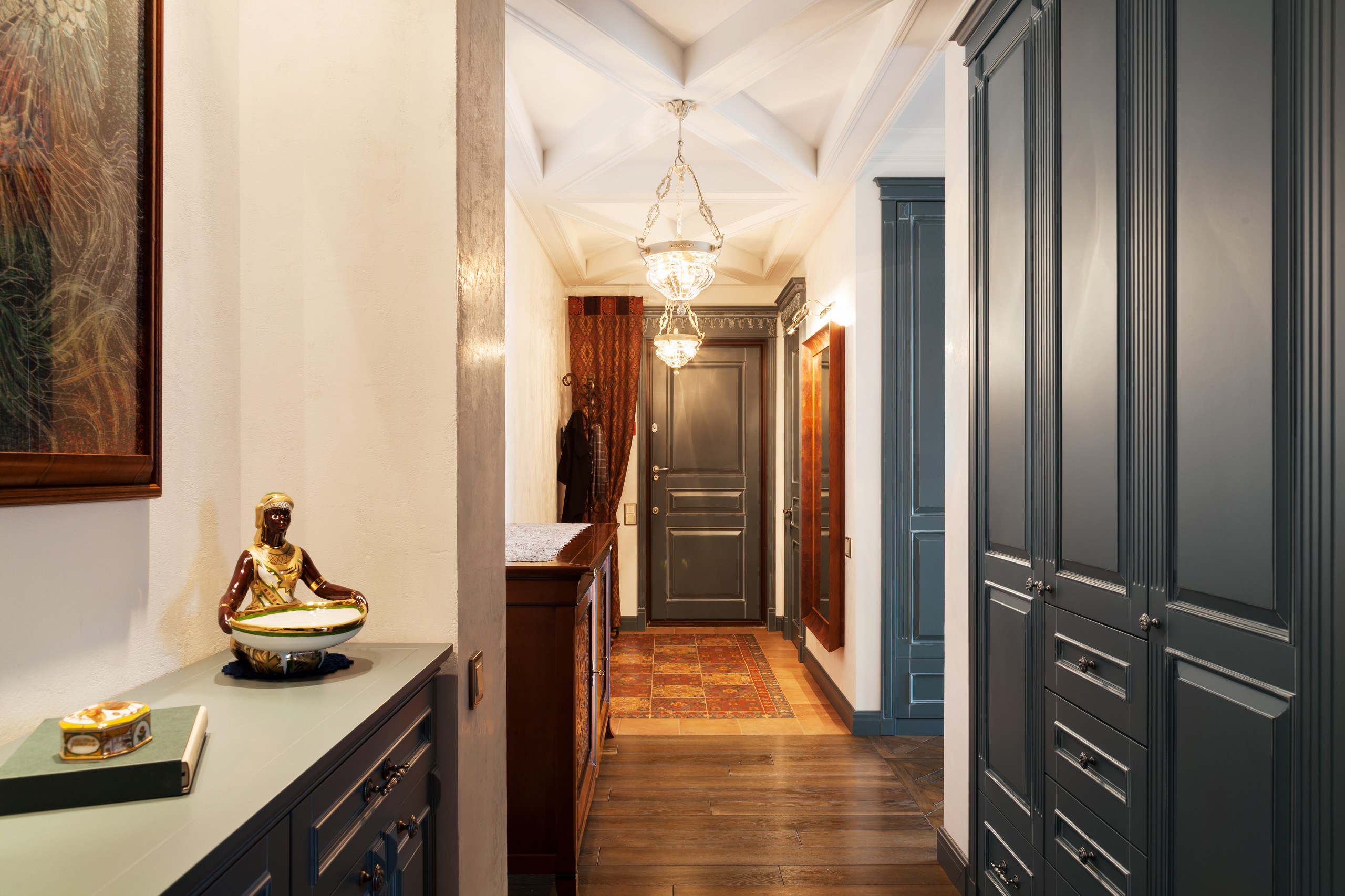 Houzz тур: Интерьерный микс из классики и восточных мотивов