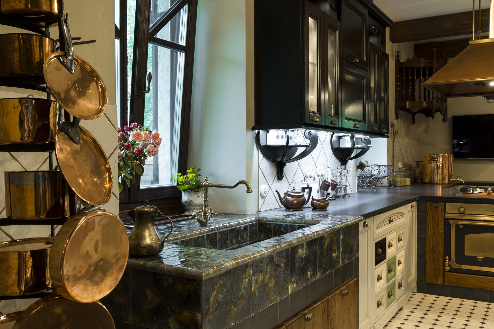 Кухня в стиле Шале