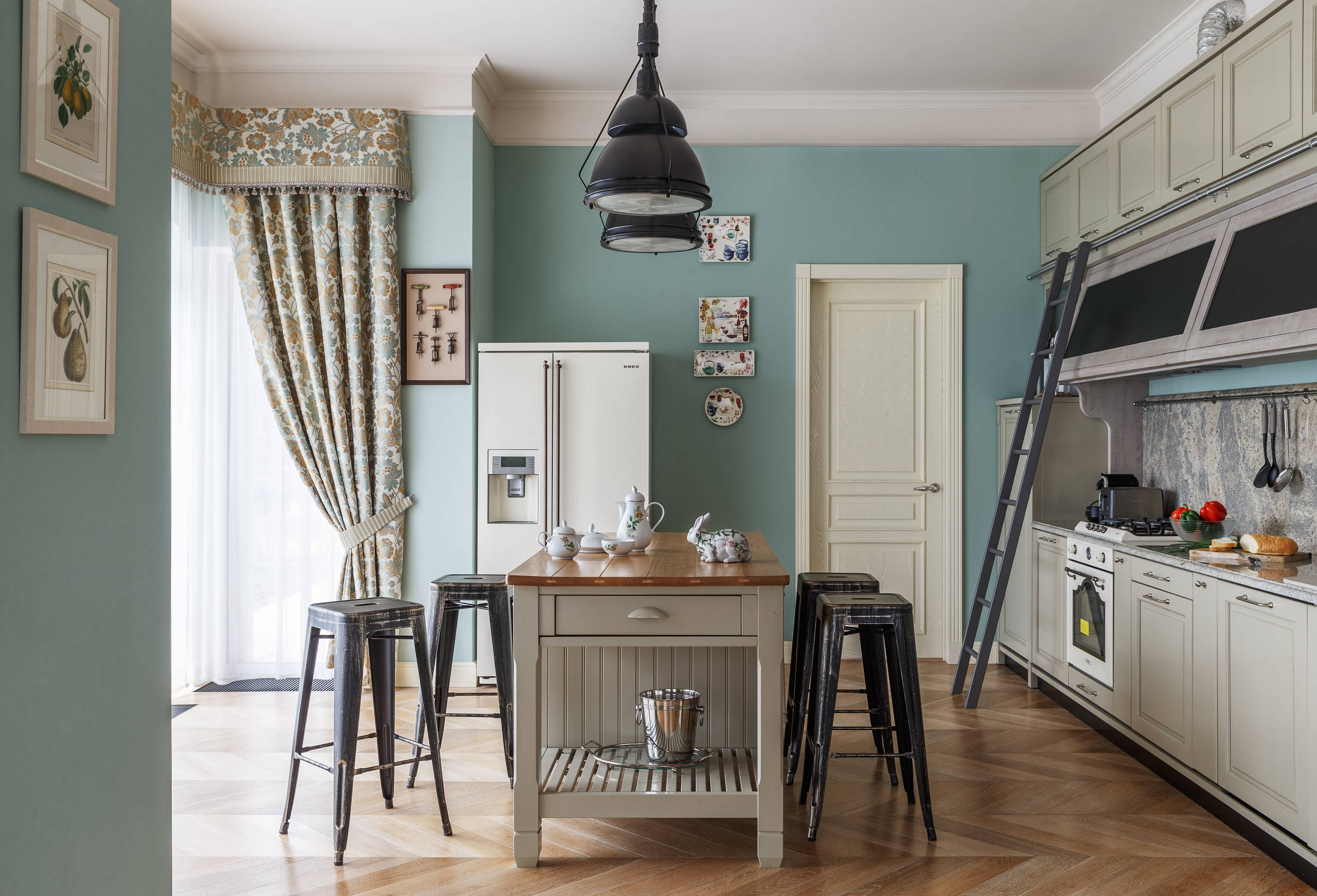 Фотоохота: Кухня под старину — 23 варианта