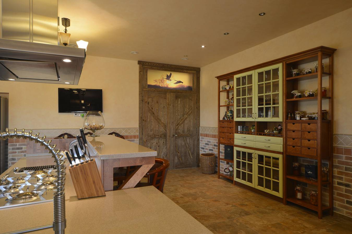 Кухня в деревенском стиле