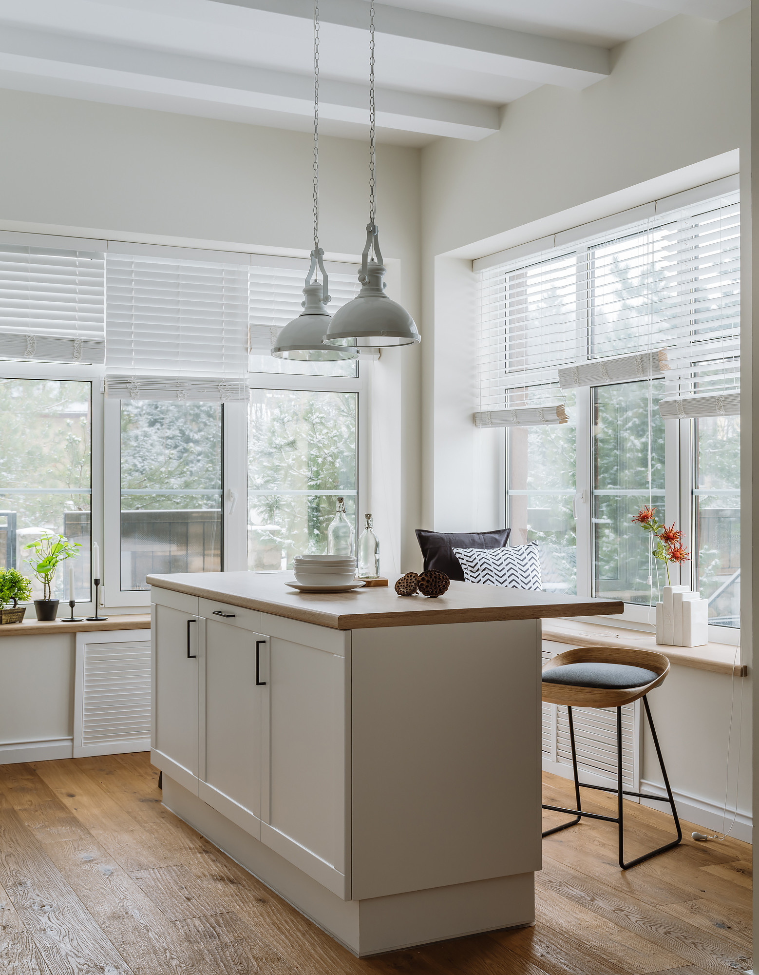 Houzz тур: Загородный дом в окружении сосен