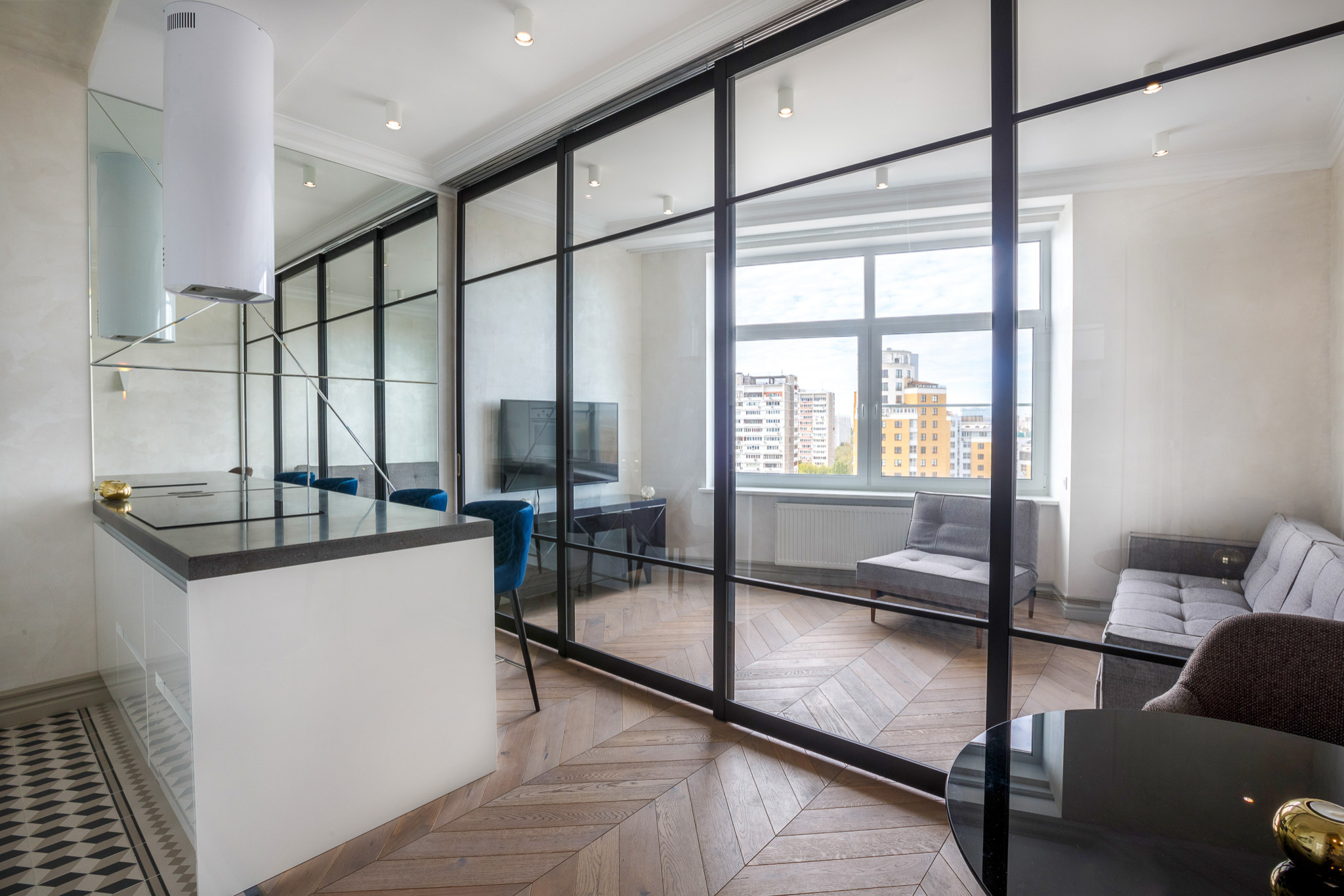 Есть решение: 9 проектов кухни-гостиной 20 кв.м