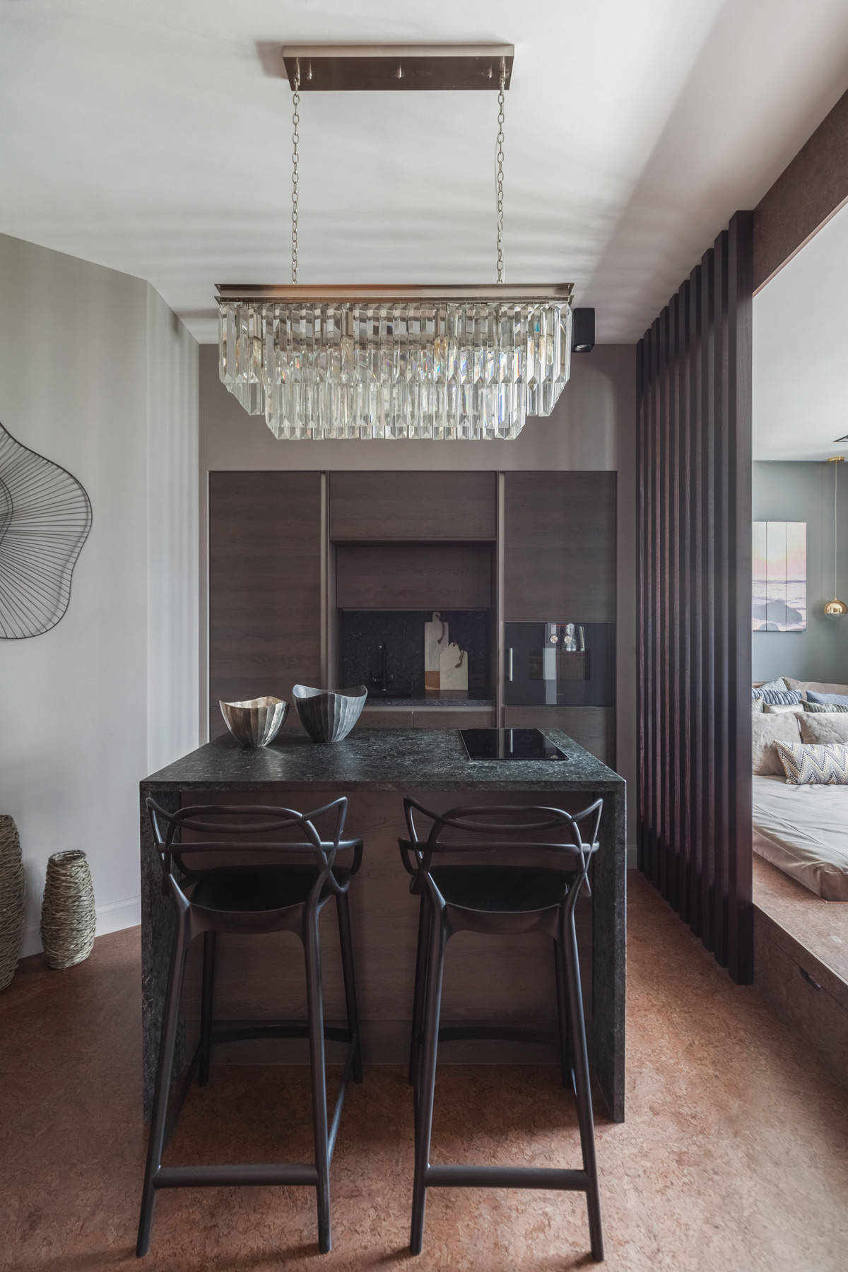 В гостях: Квартира со скошенными стенами на Речном