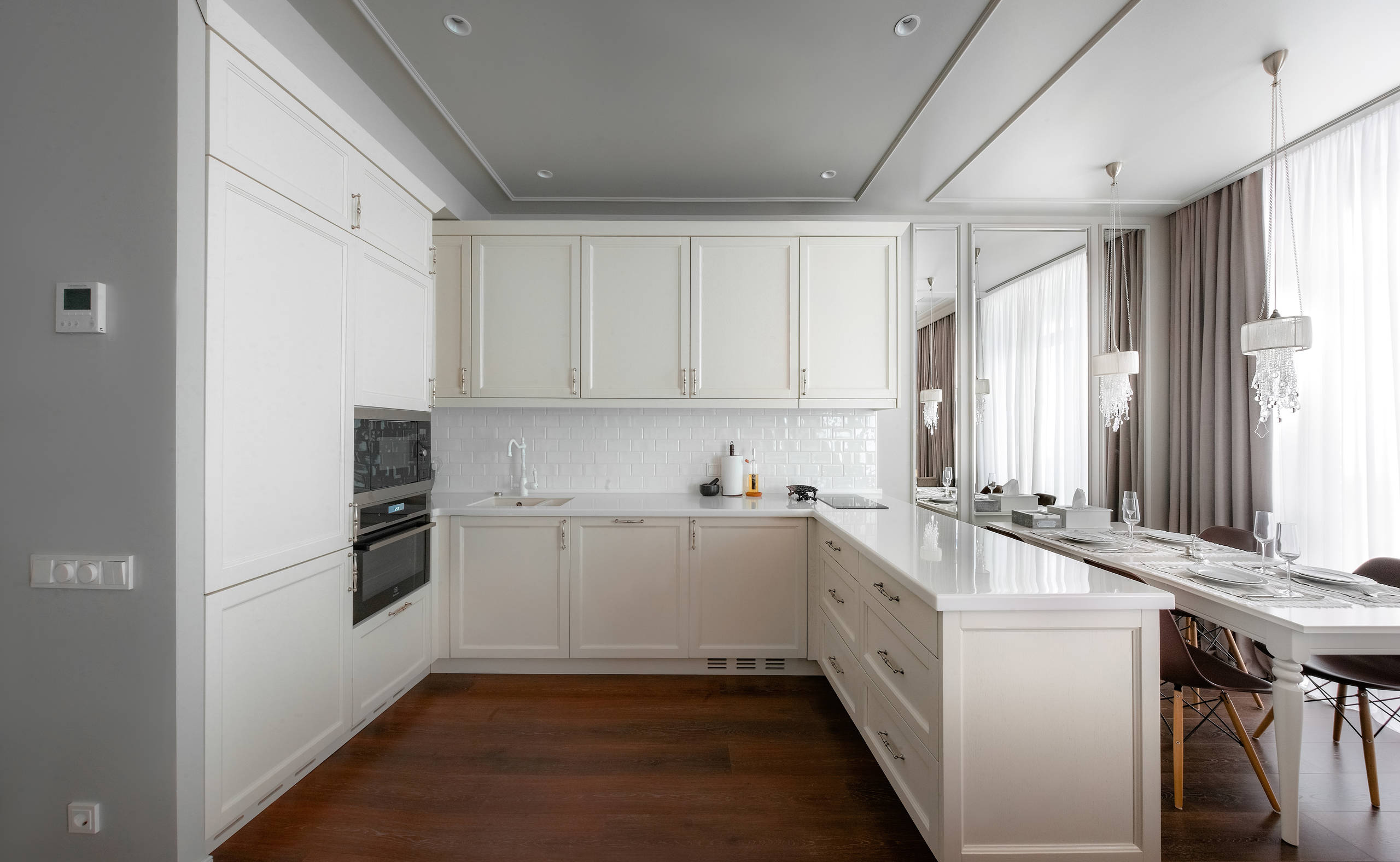 Просто фото: Кухни на три стороны