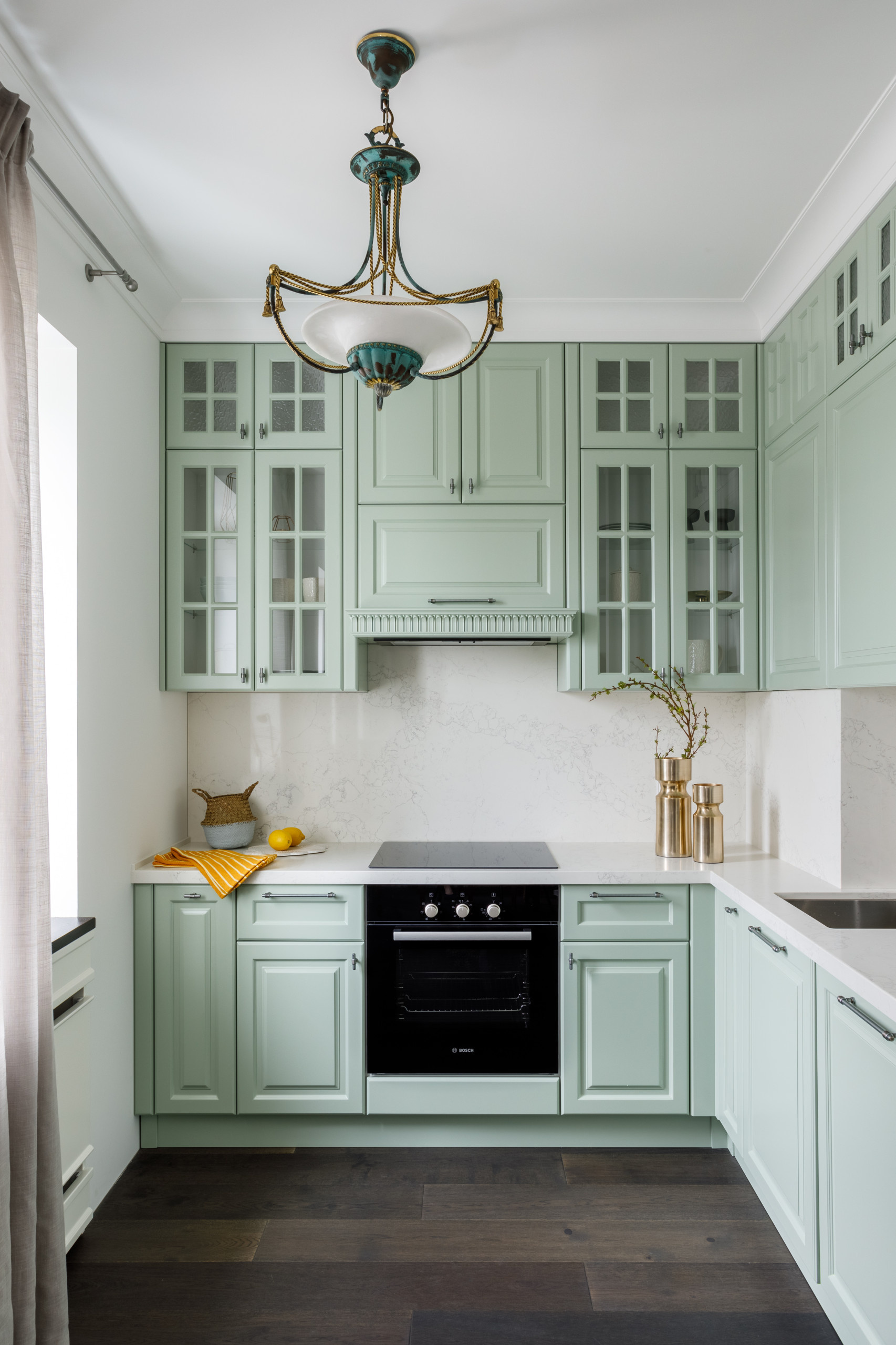 Фотоохота: Кухня в «сталинке» — от 6 до 10 кв.м