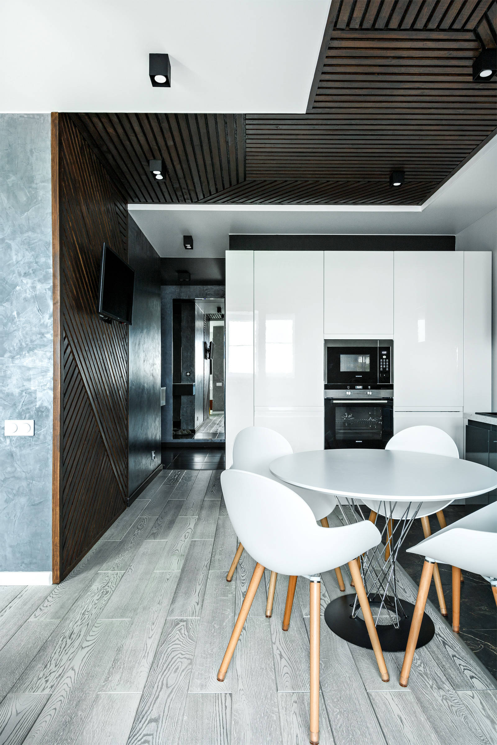 Houzz тур: «Однушка» в Серпухове с выделенной спальней