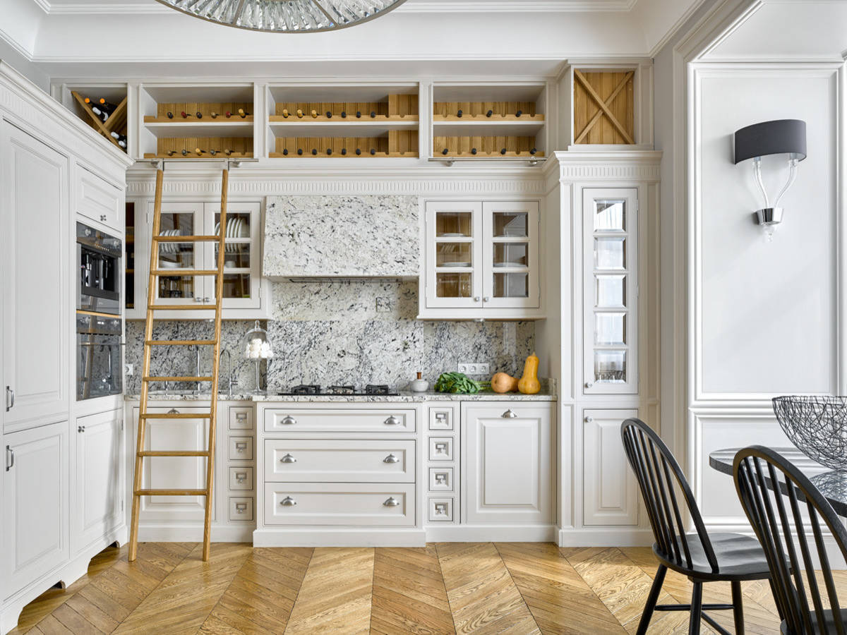 Просто фото: Фартук для белой кухни — 26 вариантов