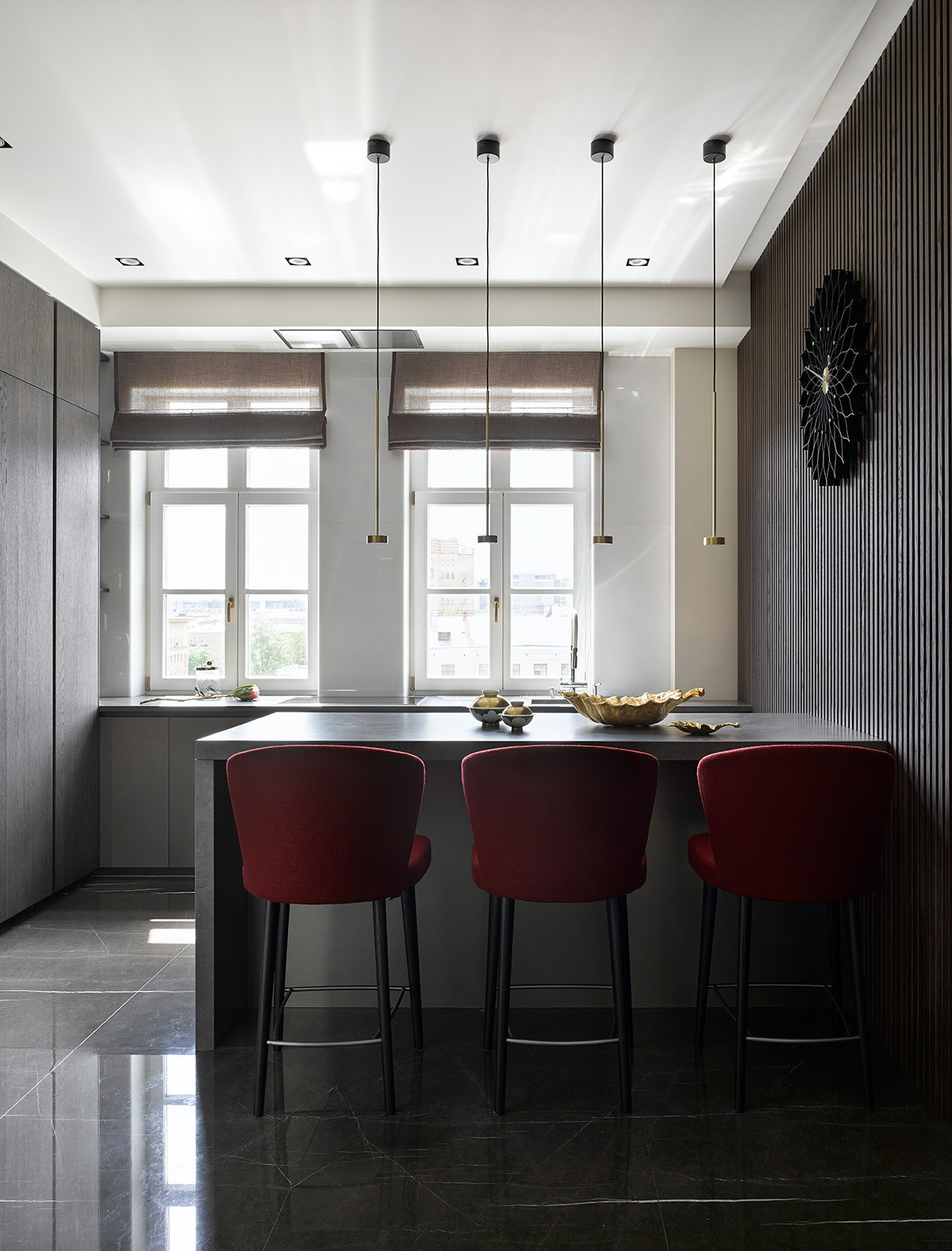 Houzz тур: Квартира с агатами на стенах