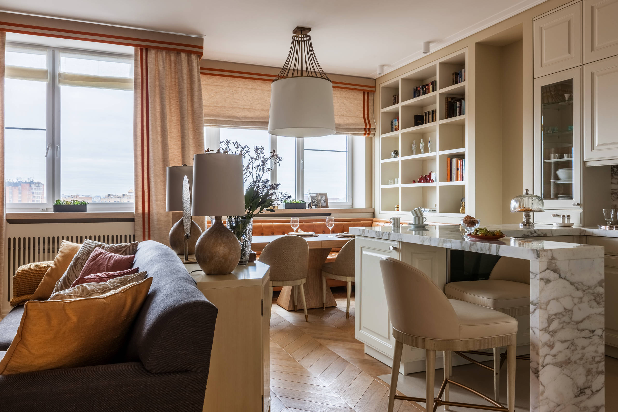 Houzz тур: Интерьер, начало которому дала рыбка Немо