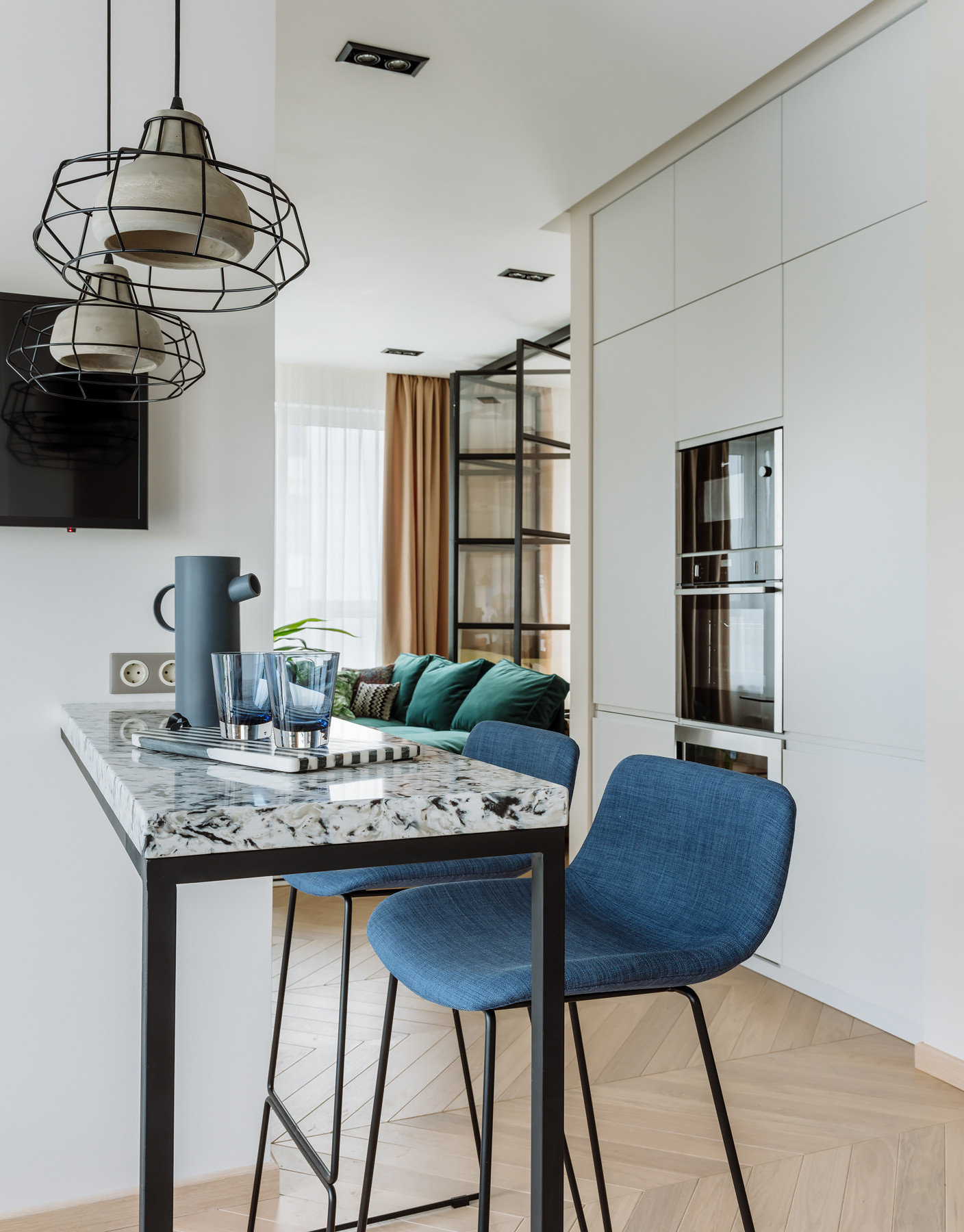 Houzz тур: Интерьер в оттенках... соседних панельных домов