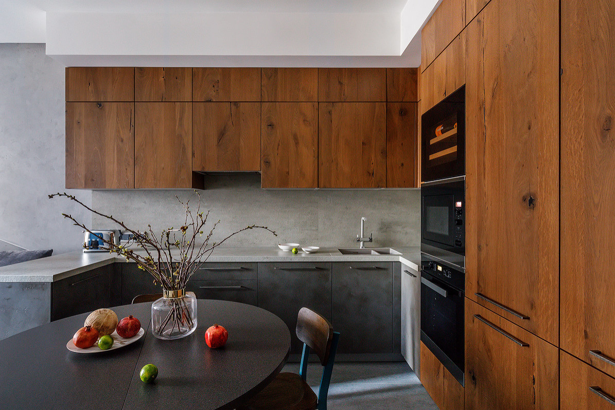 Есть решение: Кухня в «еврогостиной» — 7 проектов